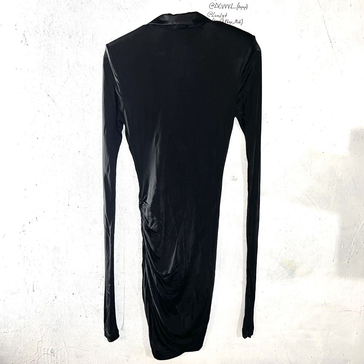 Other Gauge 81 UTENA Padded Shoulder Ruched Mini Dress SIZE XS Size XS / US 0-2 / IT 36-38 - 8 Thumbnail