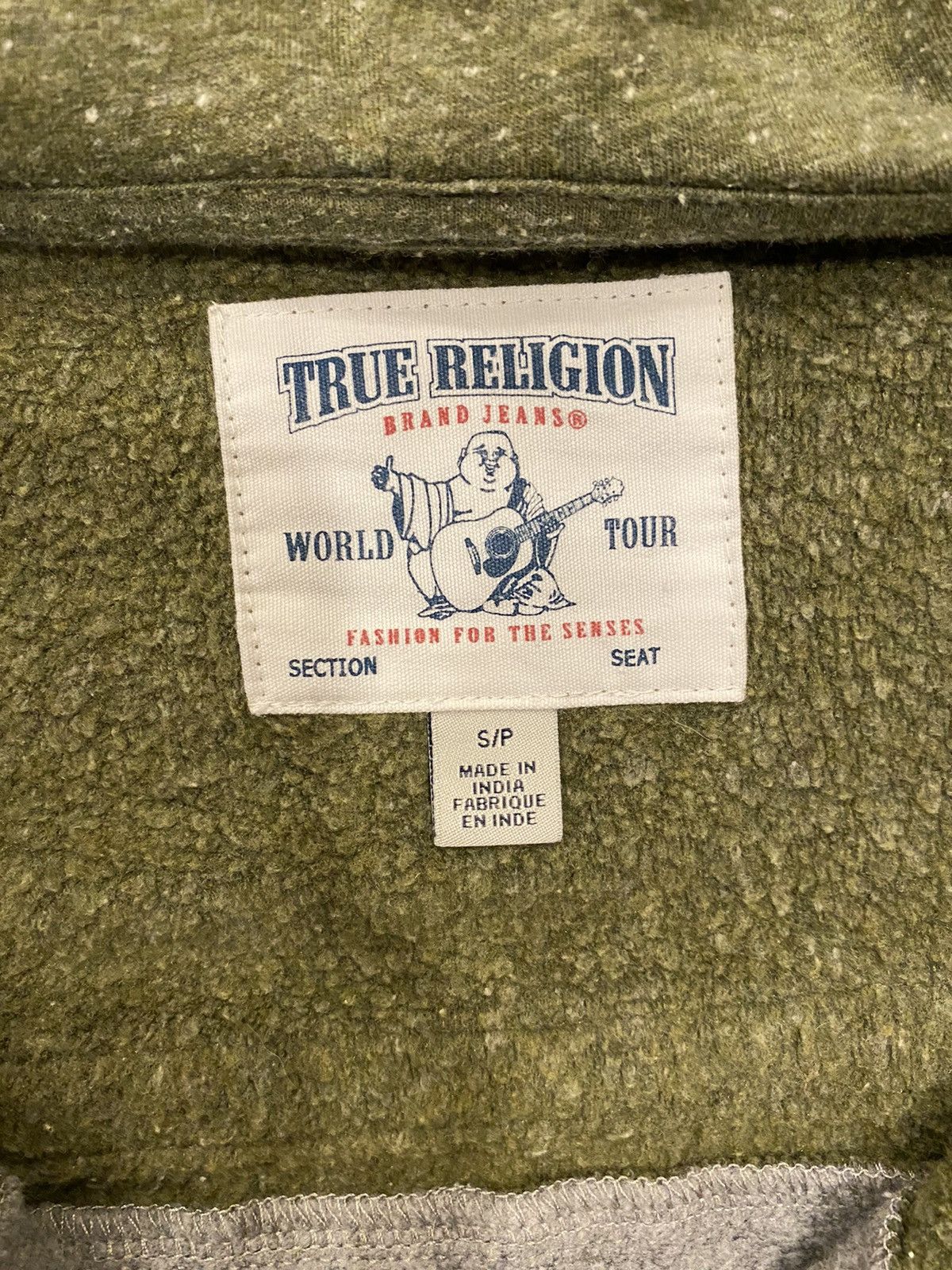 True Religion True Religion Zip Up Hoodie Size US S / EU 44-46 / 1 - 5 Thumbnail