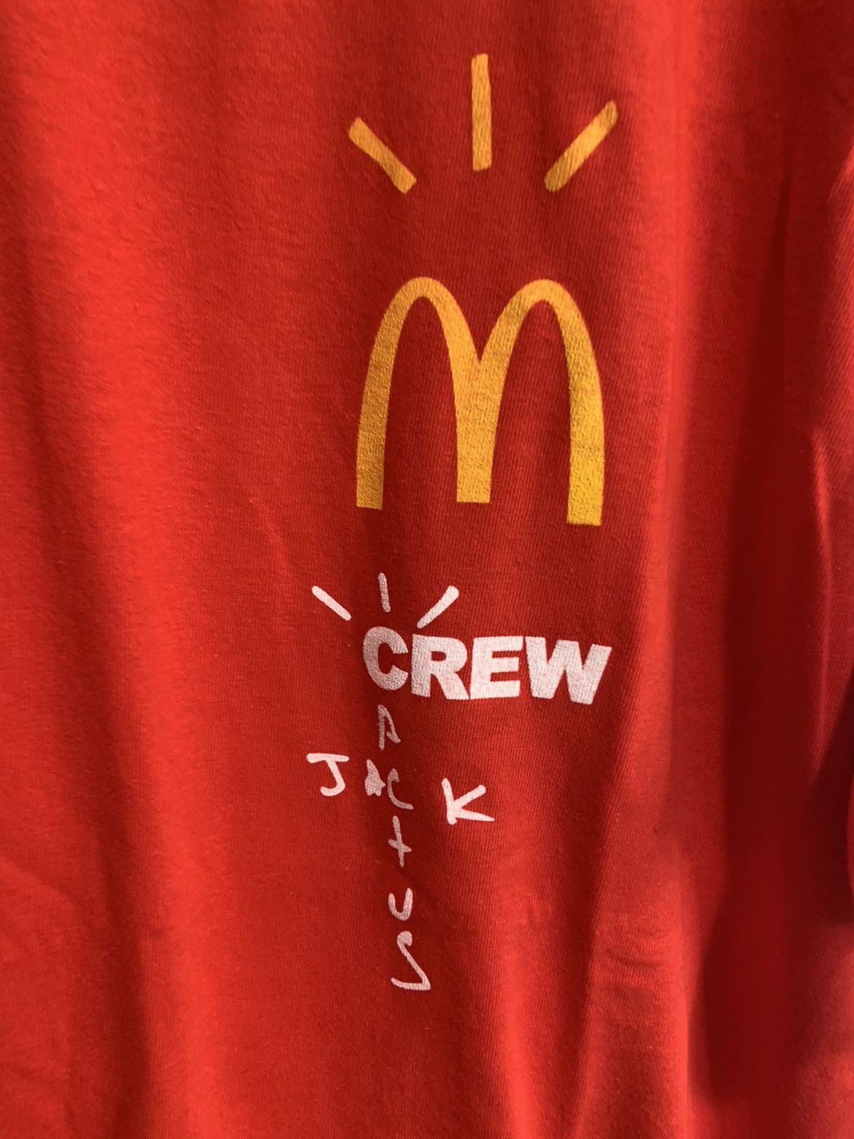 Travis Scott Travis scott mcdonalds tee Size US L / EU 52-54 / 3 - 2 Thumbnail