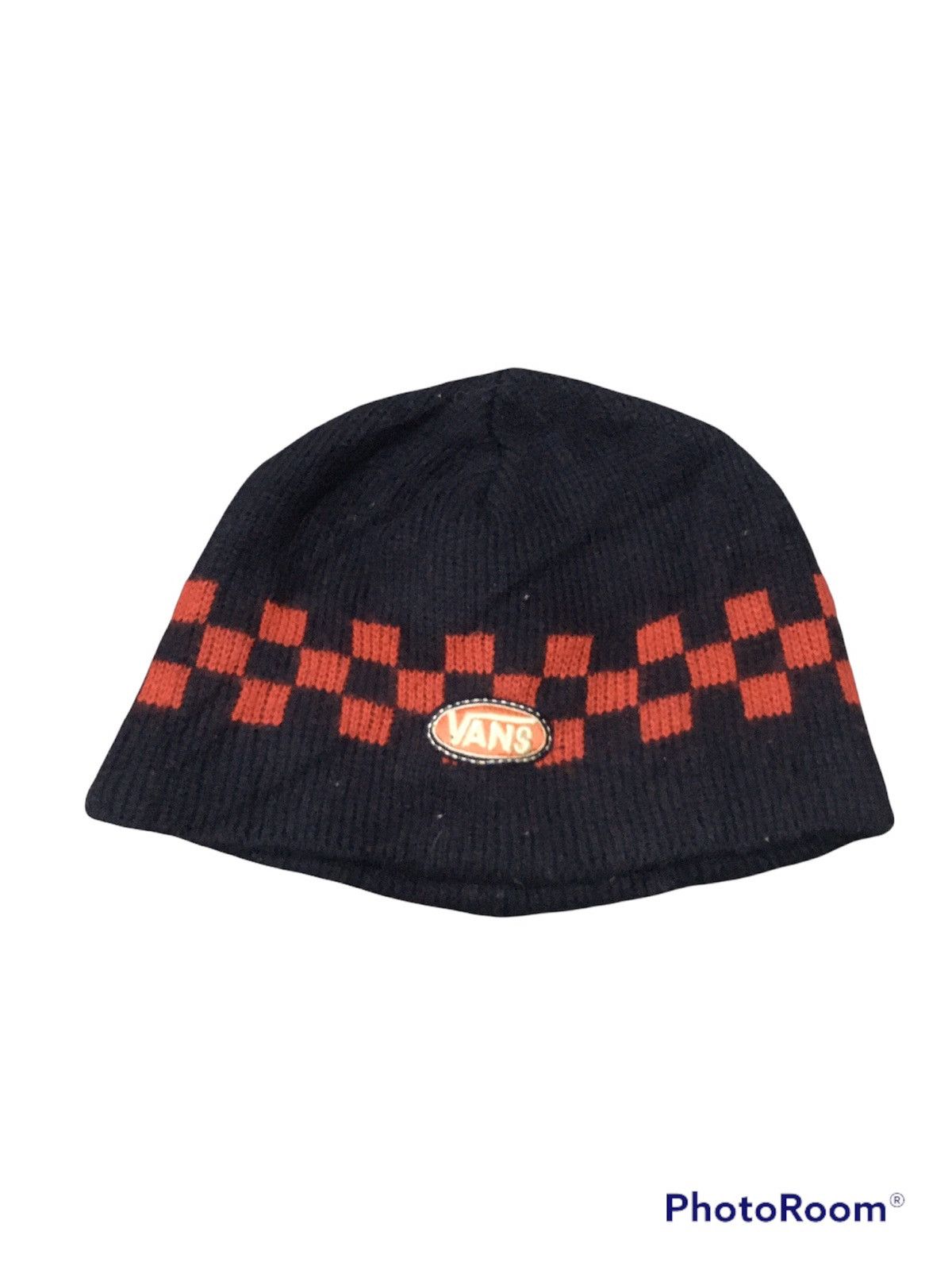 Vans × Vintage Vintage Vans Checkred Beanie Hat Size ONE SIZE - 4 Thumbnail