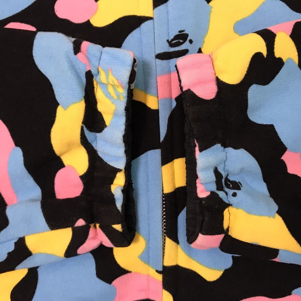 Bape 🔥Reversible🔥 BAPE Multi camo hoodie jacket cotton candy camo Size US M / EU 48-50 / 2 - 6 Thumbnail