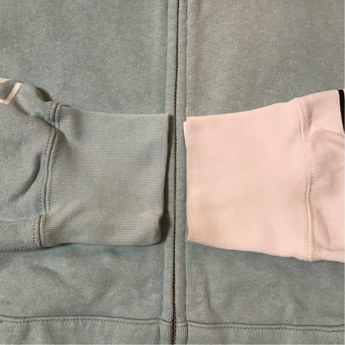 Bape BAPE ASNKA logo full zip hoodie mint a bathing ape Size US S / EU 44-46 / 1 - 7 Thumbnail