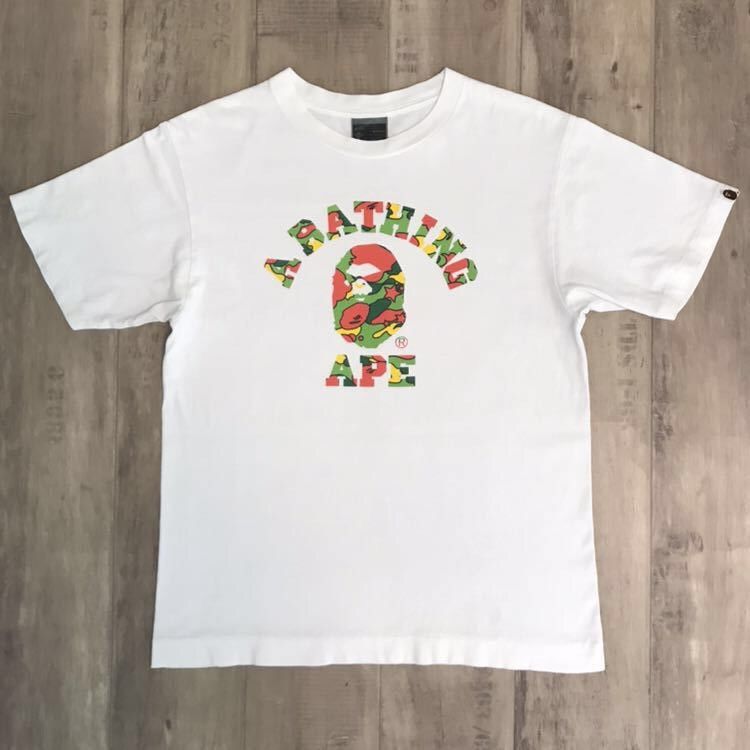 Bape 🔥vintage🔥 psyche camo mad face college logo T-shirt NIGO Size US M / EU 48-50 / 2 - 1 Thumbnail