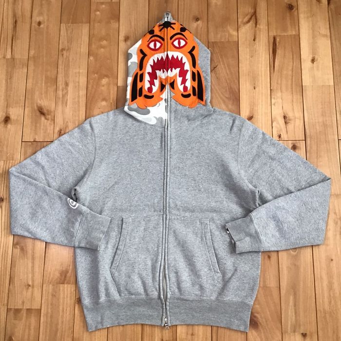 Bape 🔥Harajuku city camo🔥 Tiger full zip hoodie BAPE | Grailed