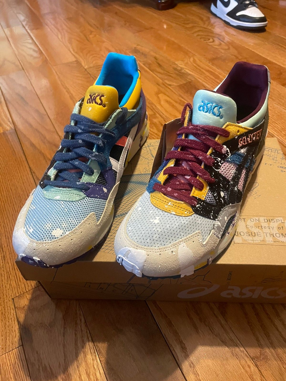 Pre-owned Gallery Dept. Asics Sneakers In Multicolor