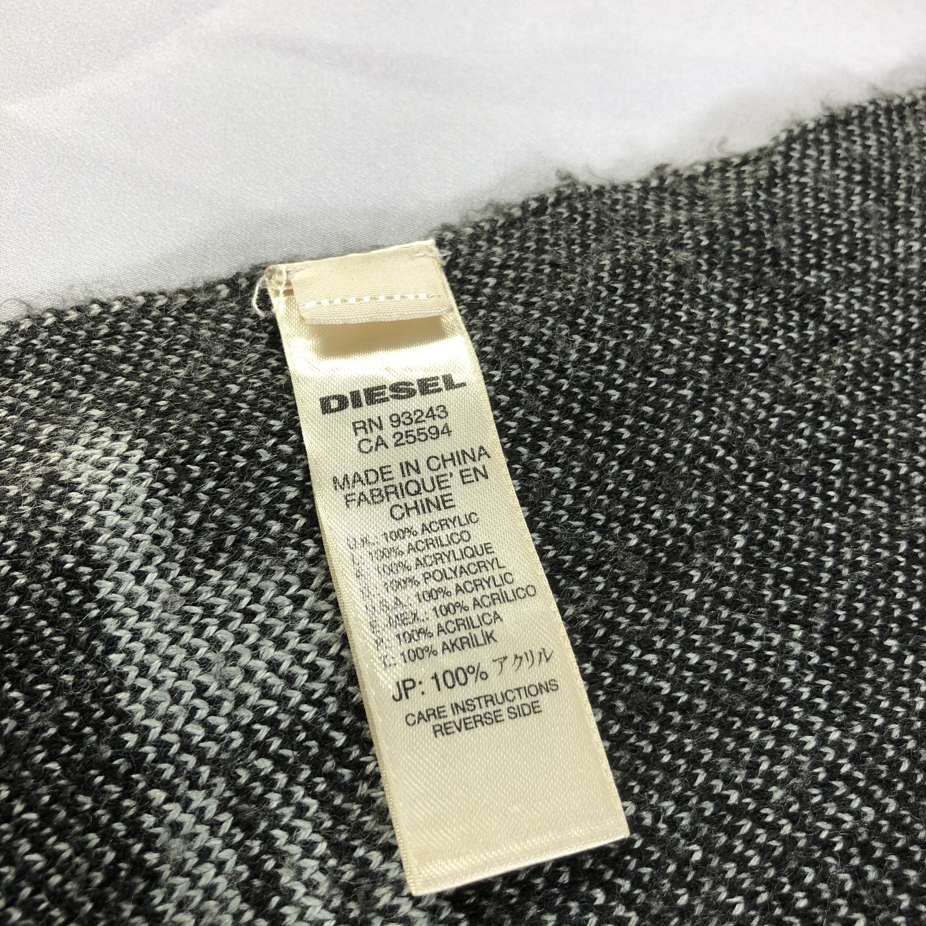 Diesel Diesel Mohawk Scarf Muffler V1676 Size ONE SIZE - 3 Thumbnail