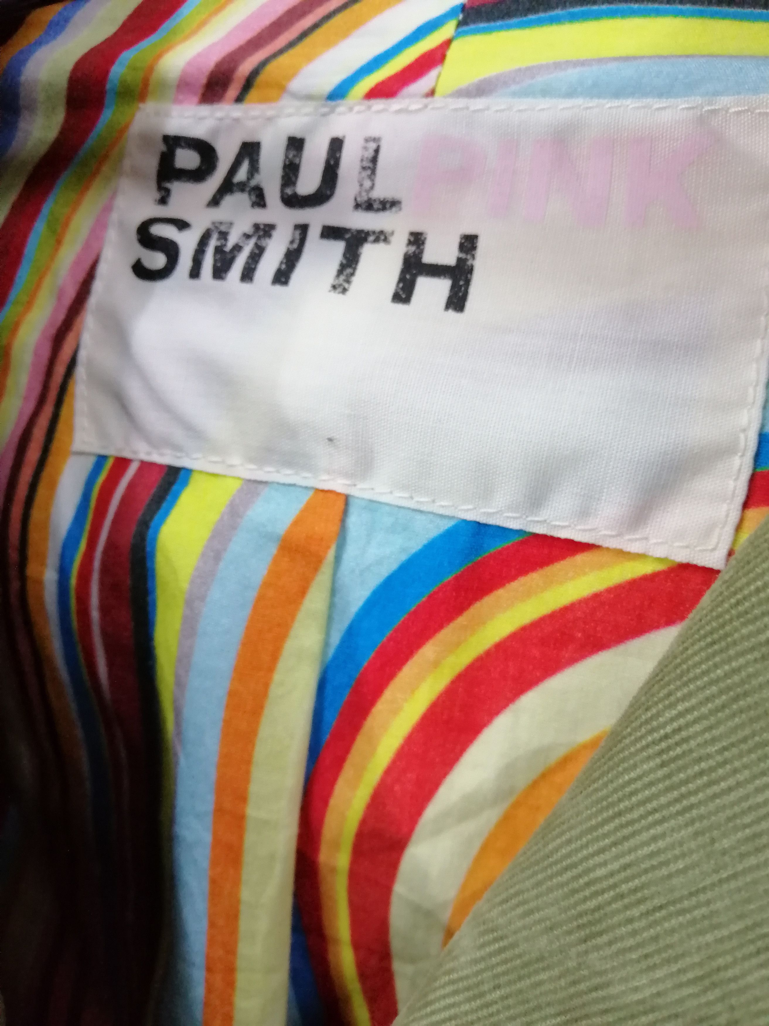 Japanese Brand × Paul Smith PAUL SMITH PINK CORDUROY JACKET Size US S / EU 44-46 / 1 - 5 Thumbnail