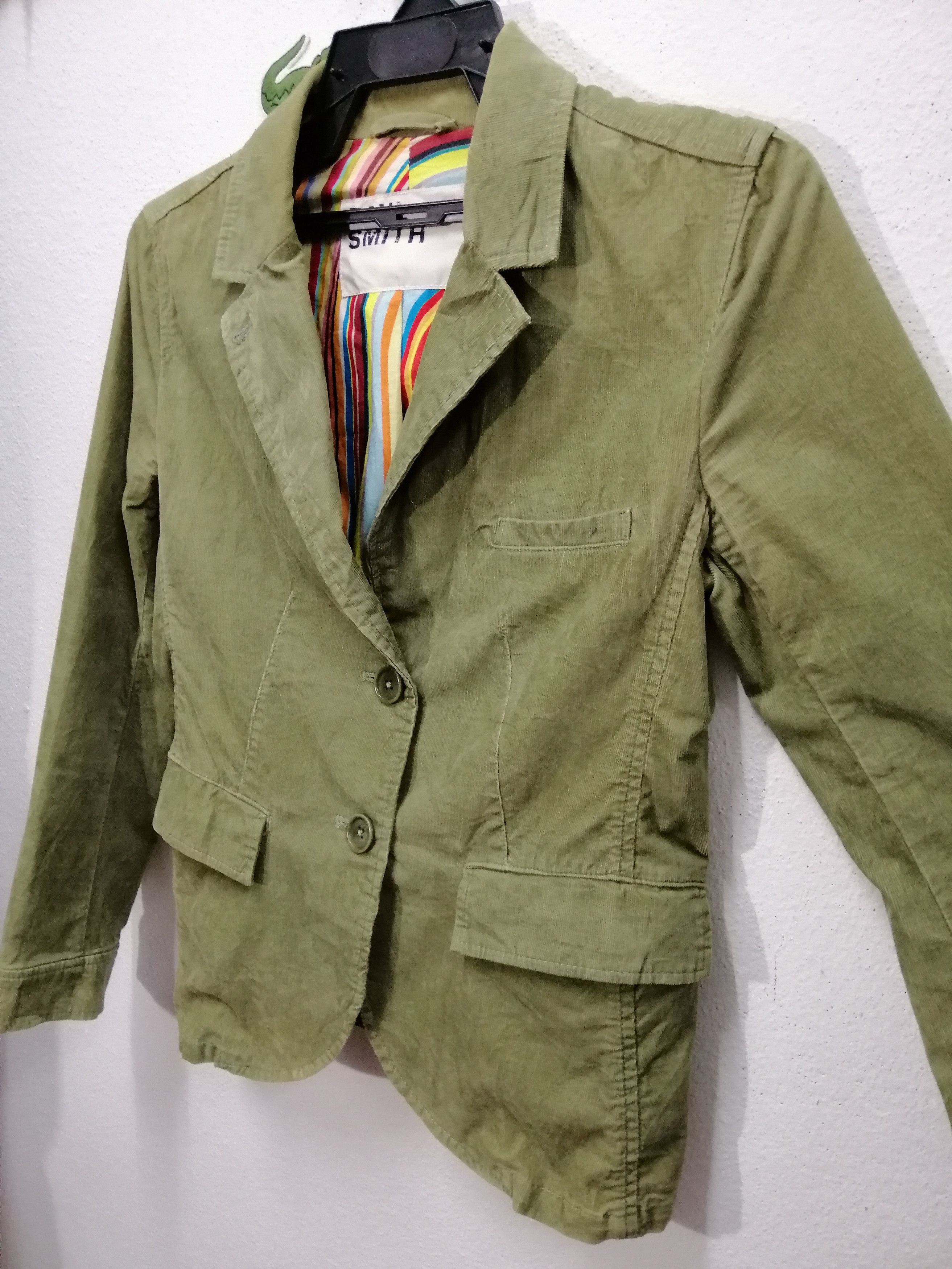 Japanese Brand × Paul Smith PAUL SMITH PINK CORDUROY JACKET Size US S / EU 44-46 / 1 - 4 Thumbnail
