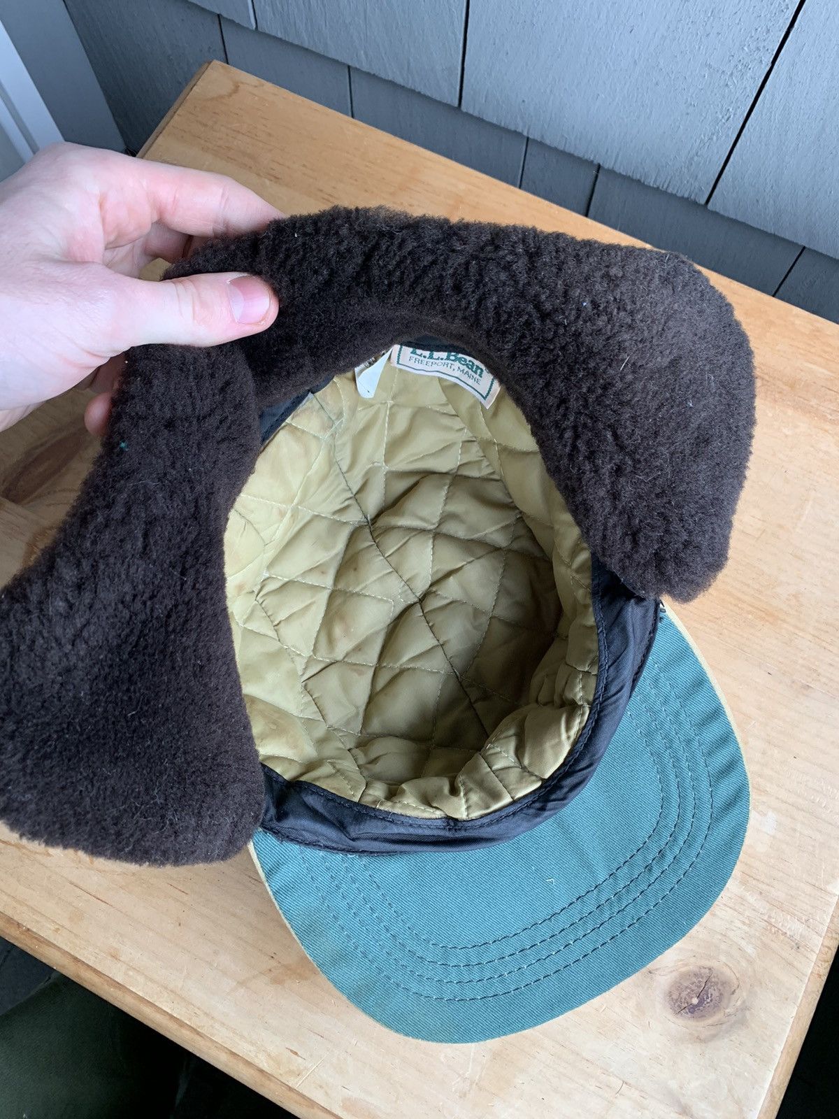 Eddie Bauer × L.L. Bean × Vintage Vintage LL Bean Down Hunting Hat Elmer Fudd Trapper Cap Size ONE SIZE - 10 Thumbnail