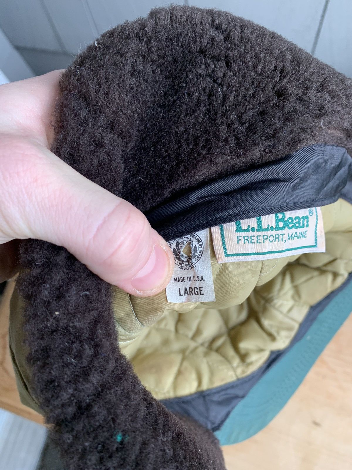 Eddie Bauer × L.L. Bean × Vintage Vintage LL Bean Down Hunting Hat Elmer Fudd Trapper Cap Size ONE SIZE - 11 Thumbnail