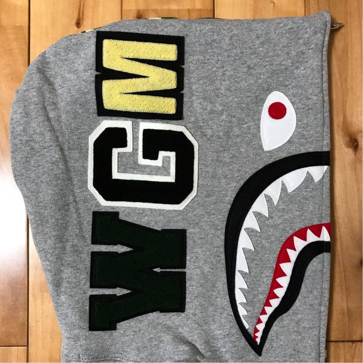 Bape NOWHERE 20th ANNIVERSARY shark full zip hoodie Digital camo Size US M / EU 48-50 / 2 - 3 Thumbnail