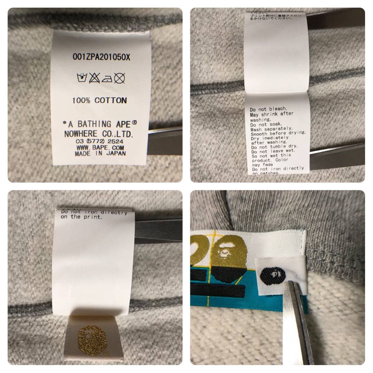 Bape NOWHERE 20th ANNIVERSARY shark full zip hoodie Digital camo Size US M / EU 48-50 / 2 - 9 Thumbnail