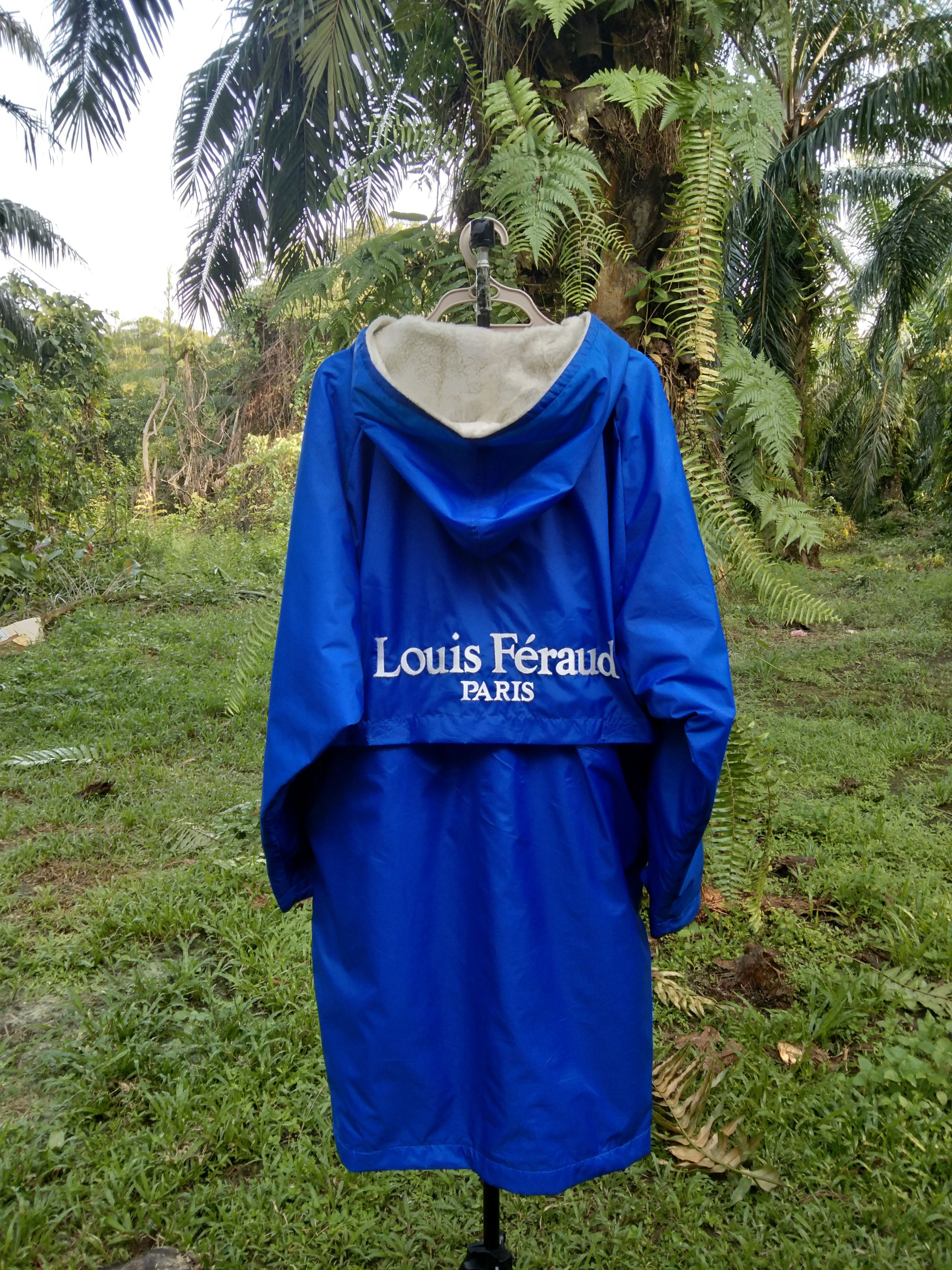 Designer × Louis Feraud LOUIS FÉRAUD SHERPA HOODIE LONG JACKET Size US L / EU 52-54 / 3 - 3 Thumbnail