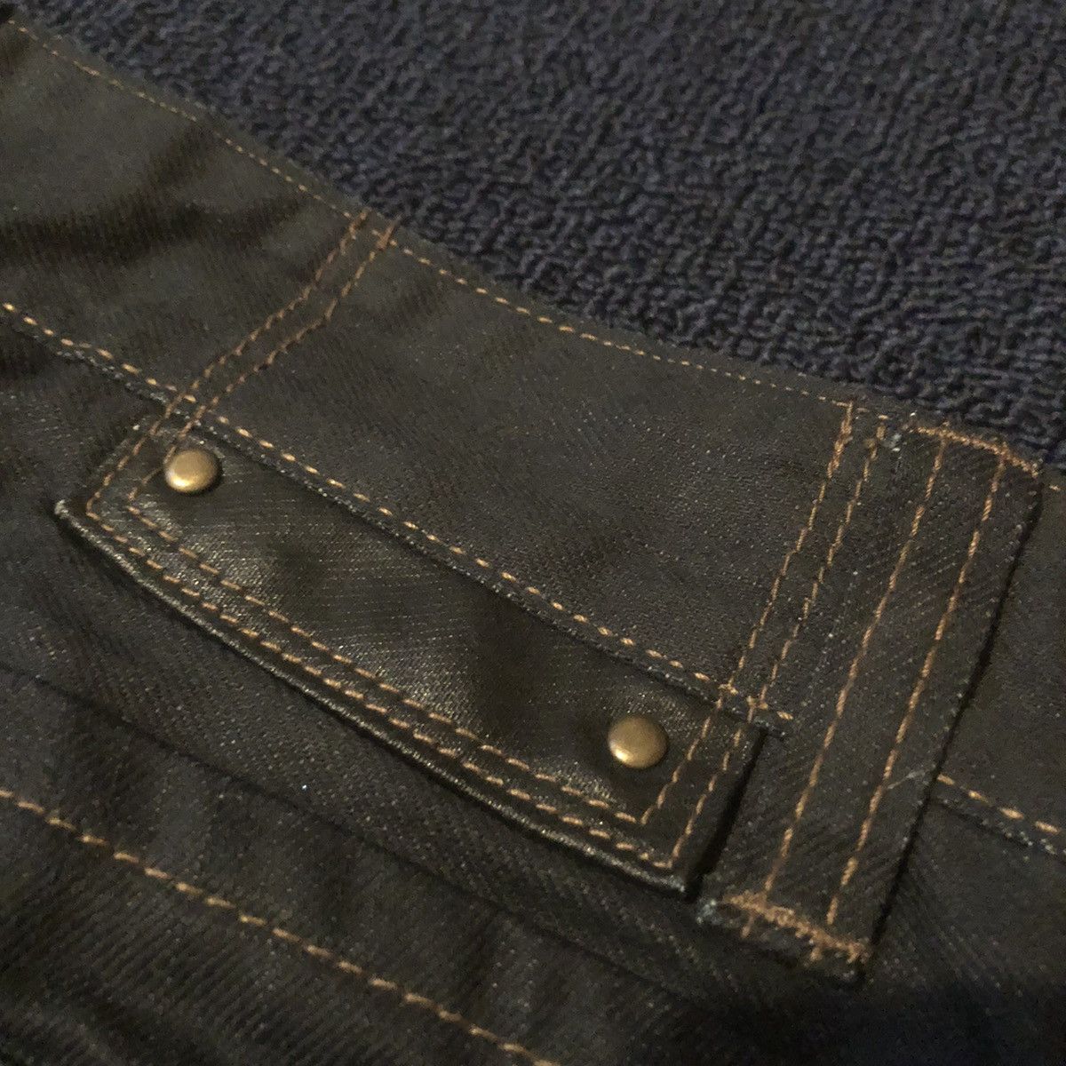 Guess Vintage G By Guess Calan Low Straight Leg Denim Jeans 29x34 Size US 29 - 5 Thumbnail