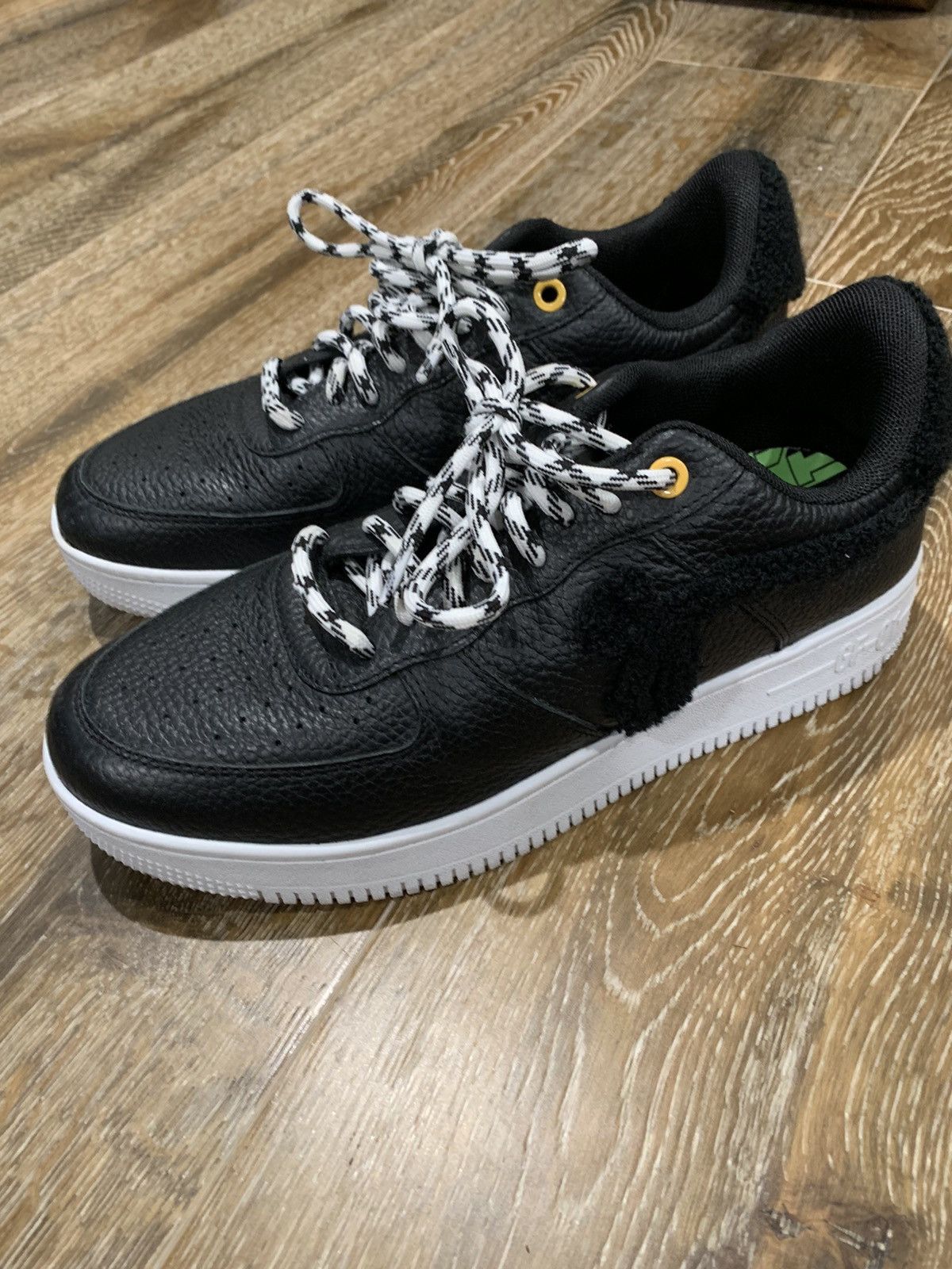 image of John Geiger Gf-01 Shoes in Black, Men's (Size 8)