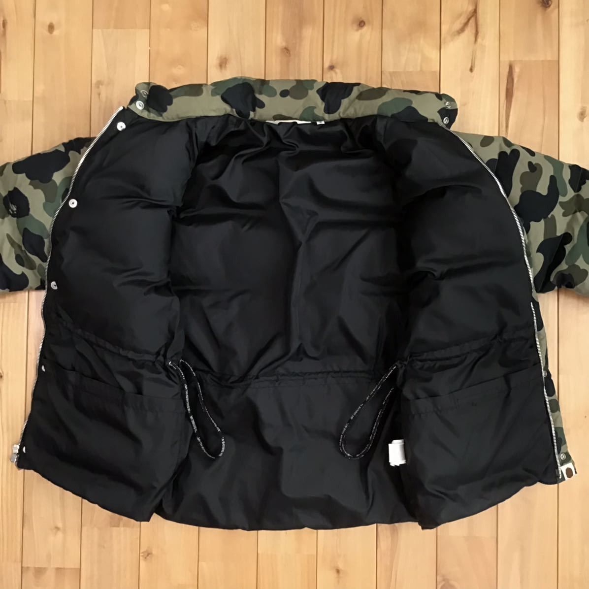 Bape BAPE 1st camo green down jacket a bathing ape Size US S / EU 44-46 / 1 - 2 Thumbnail
