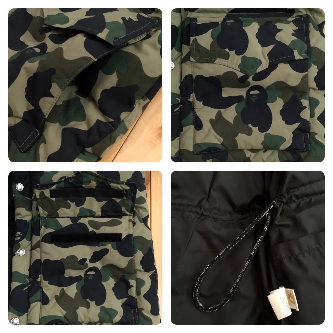 Bape BAPE 1st camo green down jacket a bathing ape Size US S / EU 44-46 / 1 - 6 Thumbnail