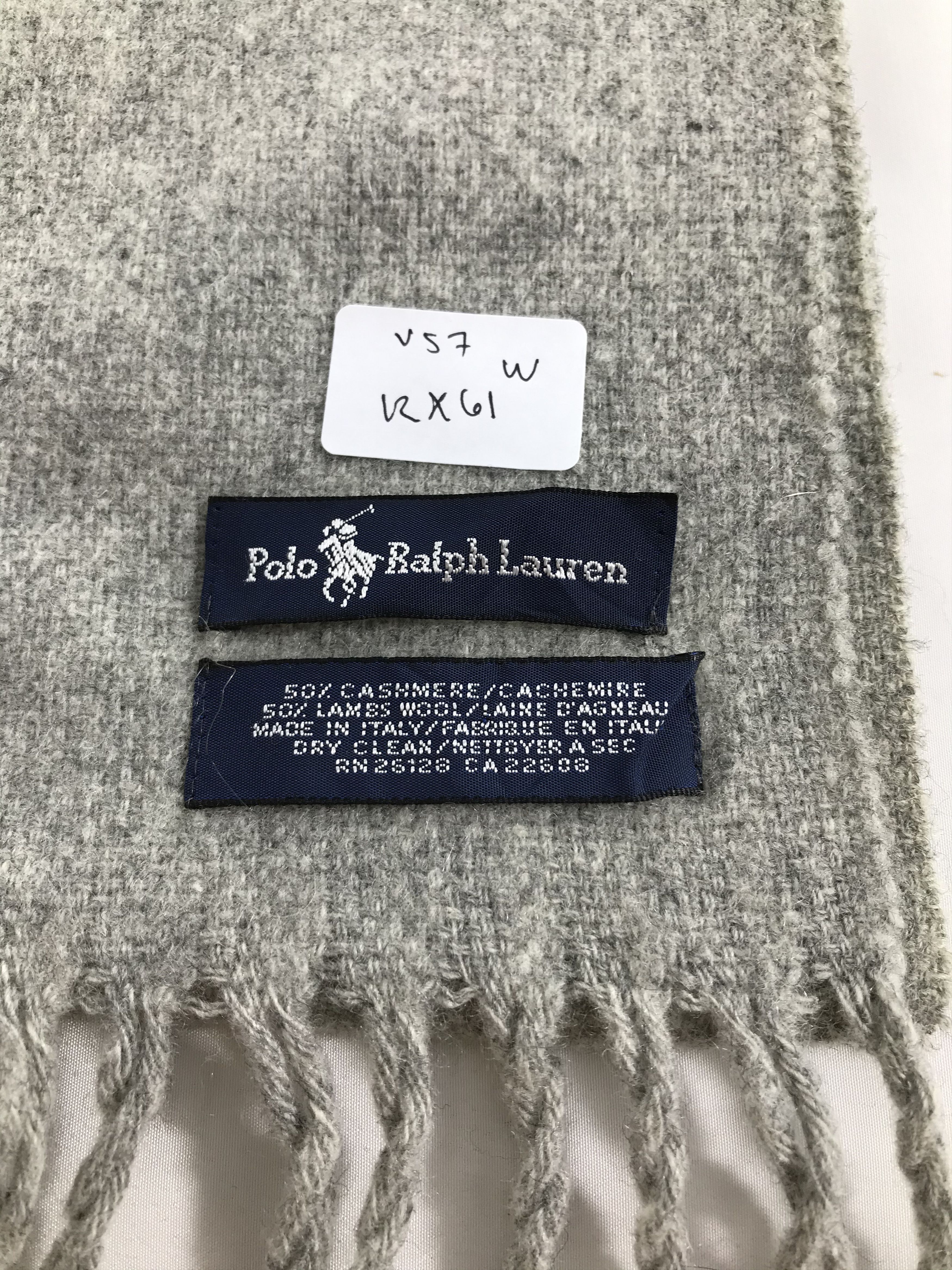 Polo Ralph Lauren Polo Ralph Lauren Wool Scarf Muffler V57 Size ONE SIZE - 6 Thumbnail