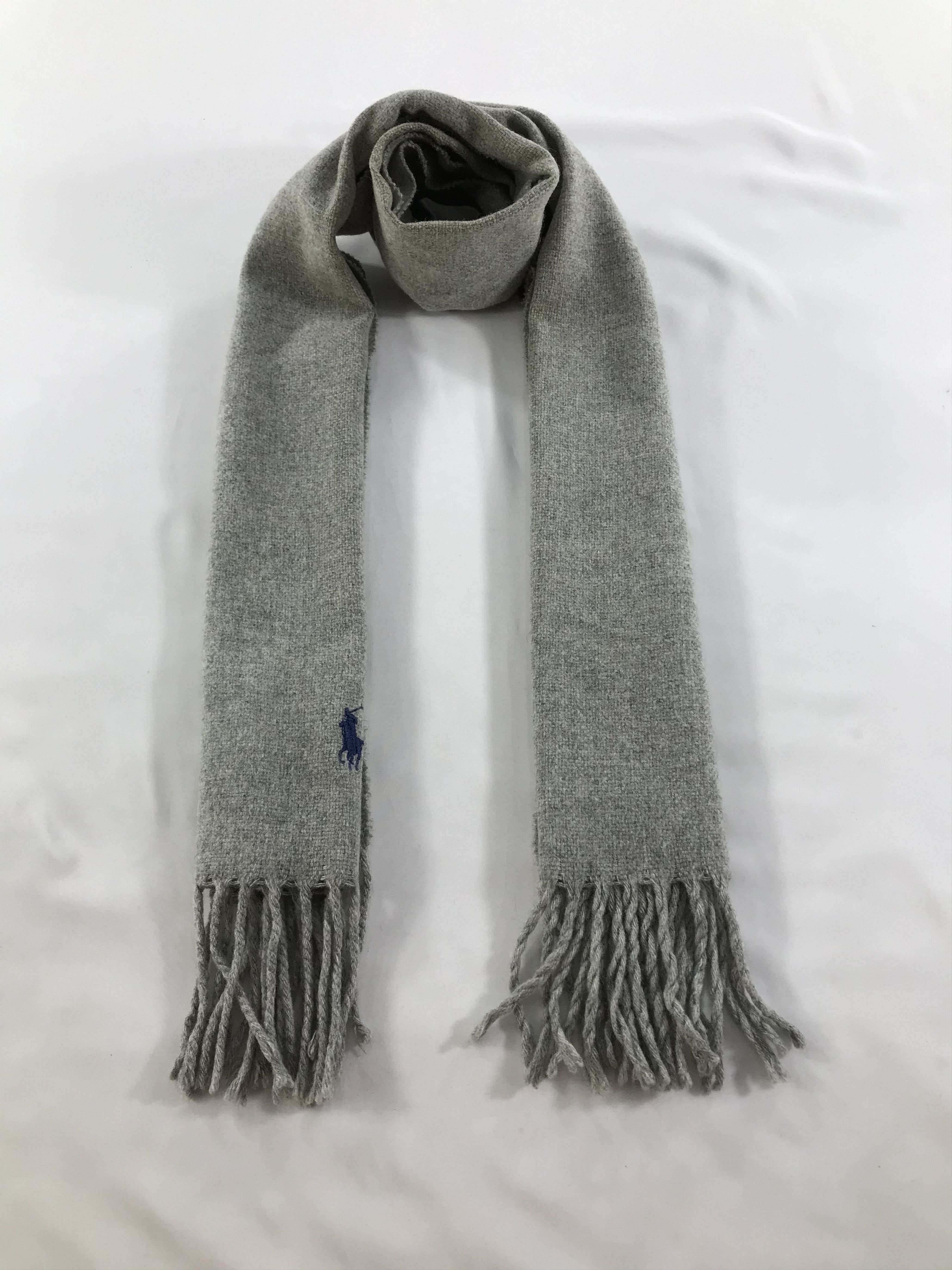 Polo Ralph Lauren Polo Ralph Lauren Wool Scarf Muffler V57 Size ONE SIZE - 1 Thumbnail