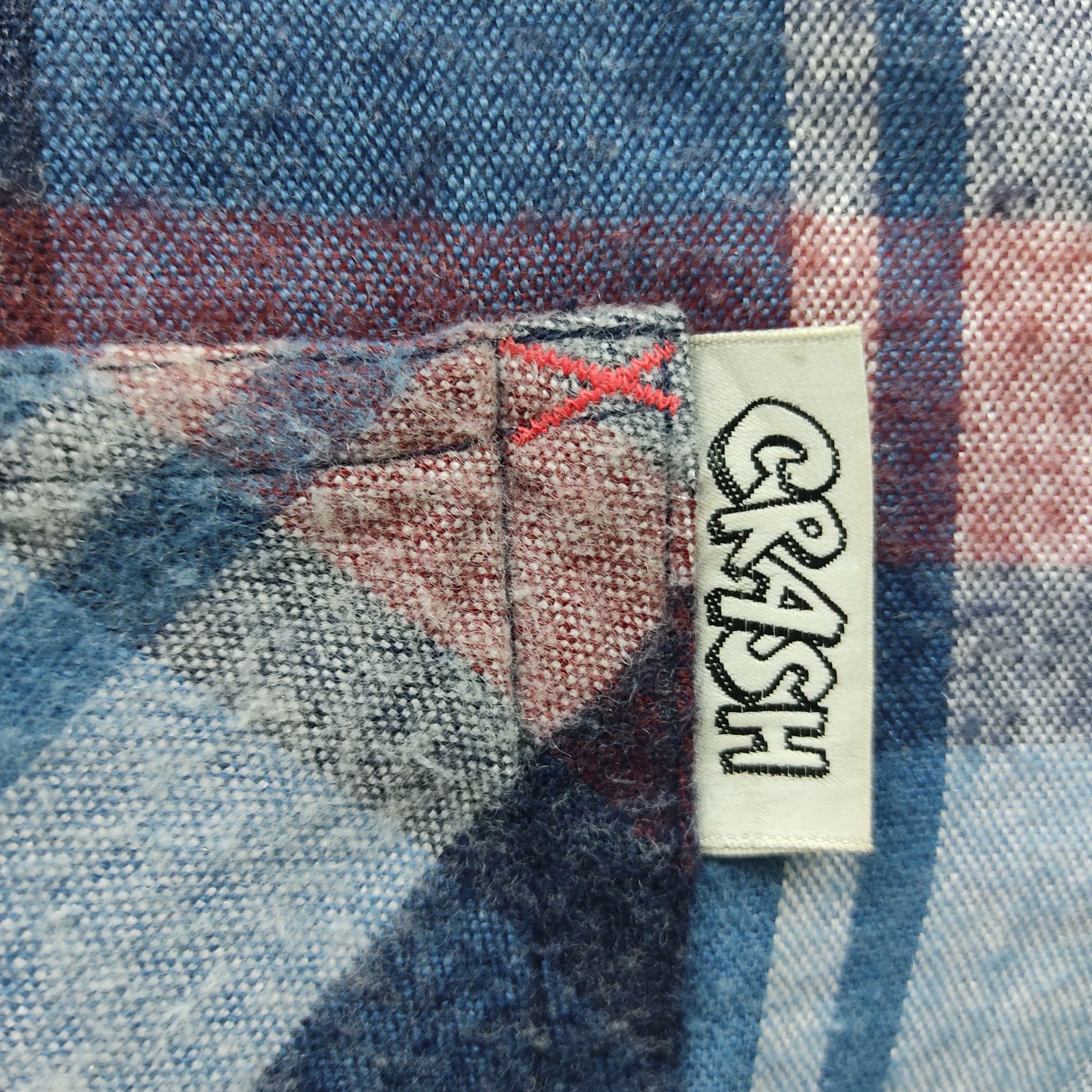 Flannel Crash Active Scene Street Surf Checked Flannel Size US L / EU 52-54 / 3 - 7 Thumbnail