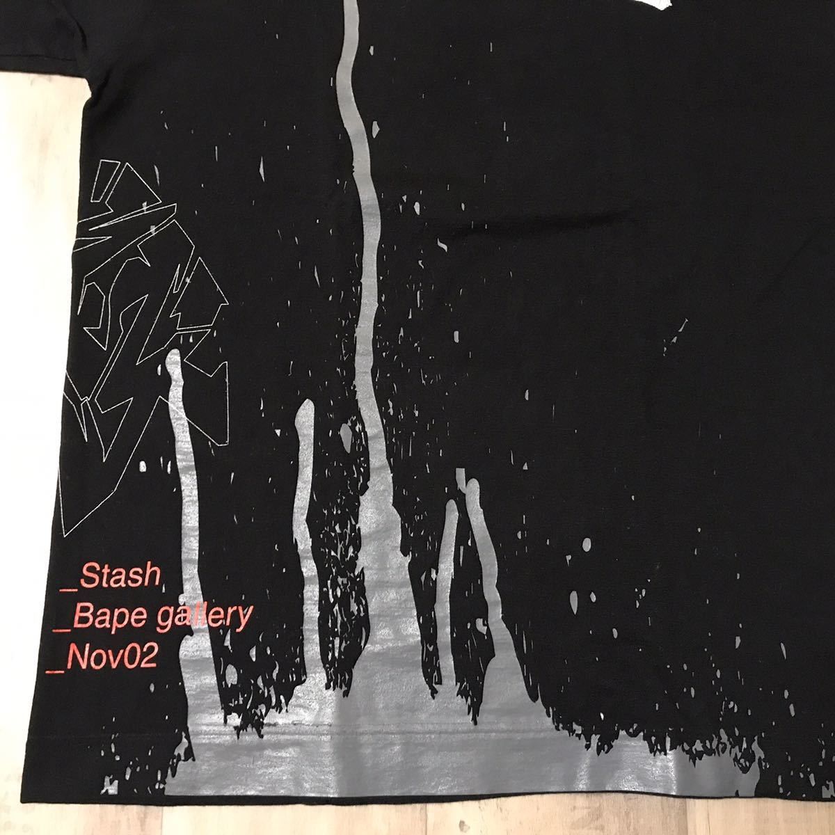 Bape 2002 Aoyama BAPE GALLERY stash exhibition limited T-shirt Size US L / EU 52-54 / 3 - 4 Thumbnail