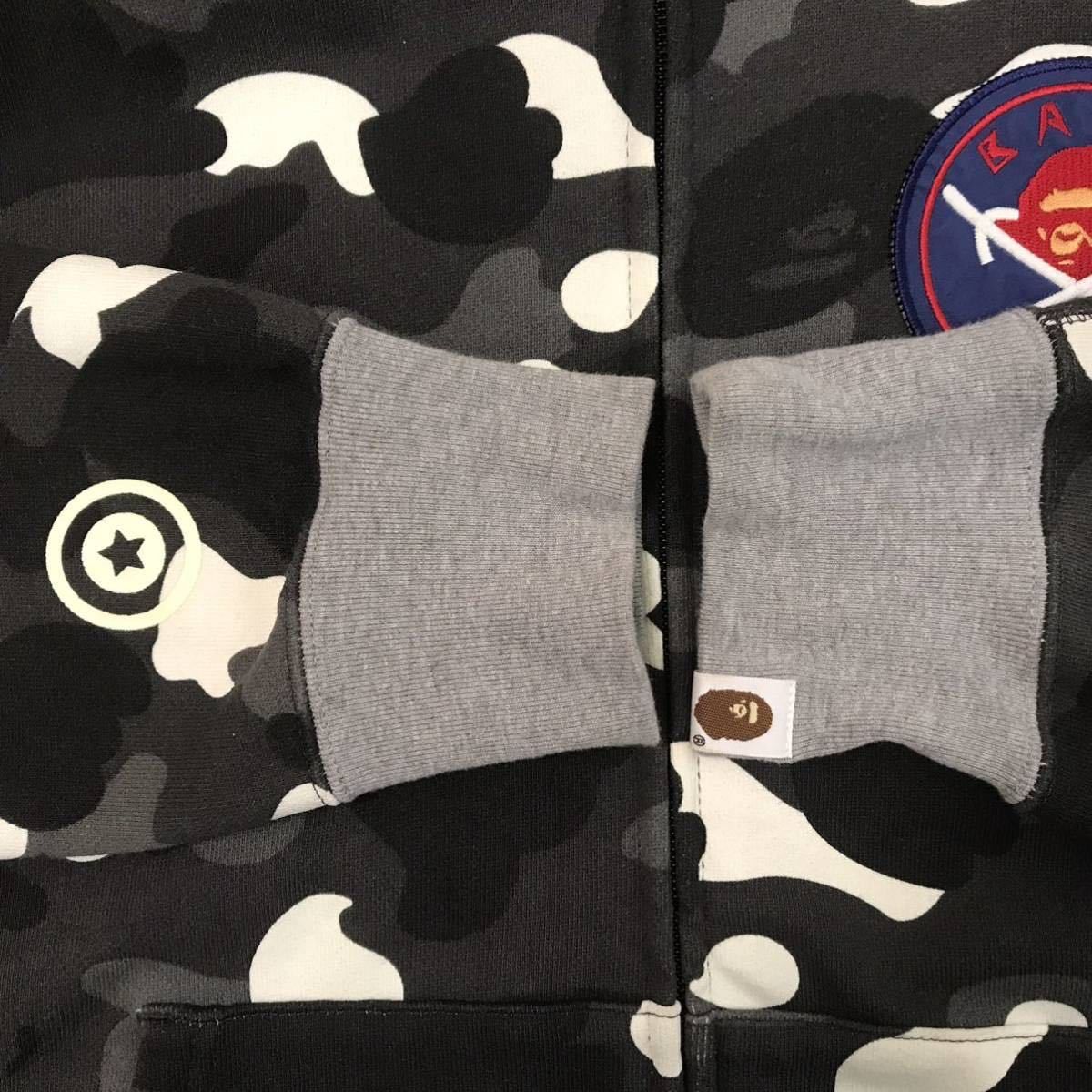 Bape 💫 glow in the dark💫 city camo Shark full zip hoodie Size US L / EU 52-54 / 3 - 7 Thumbnail