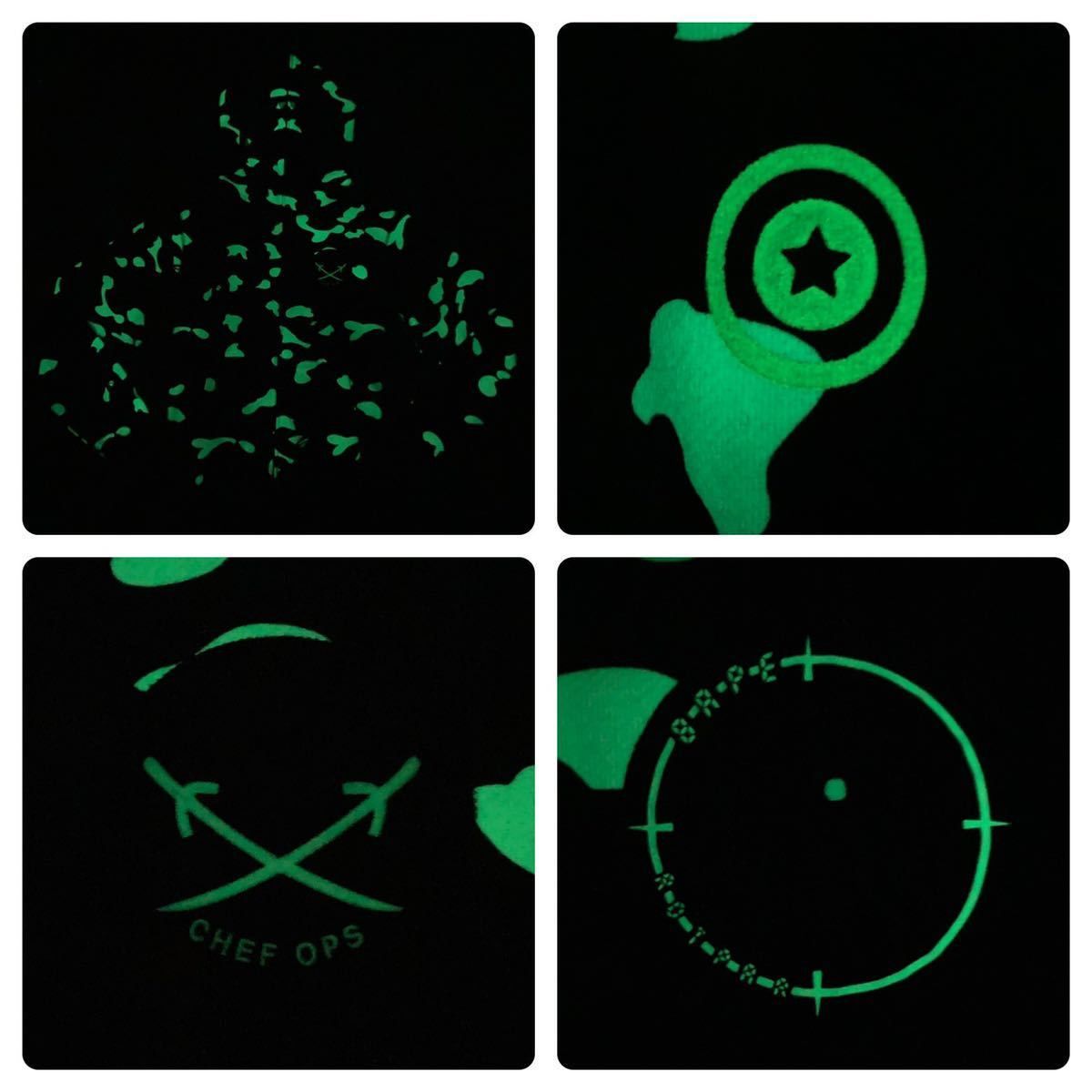 Bape 💫 glow in the dark💫 city camo Shark full zip hoodie Size US L / EU 52-54 / 3 - 2 Thumbnail