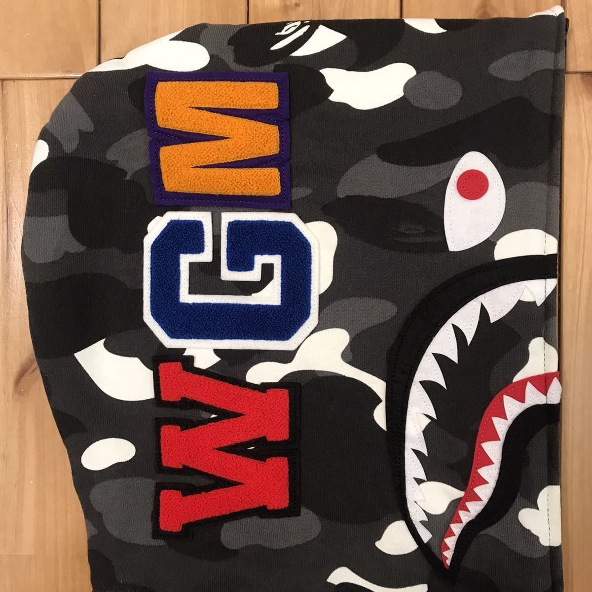 Bape 💫 glow in the dark💫 city camo Shark full zip hoodie Size US L / EU 52-54 / 3 - 4 Thumbnail