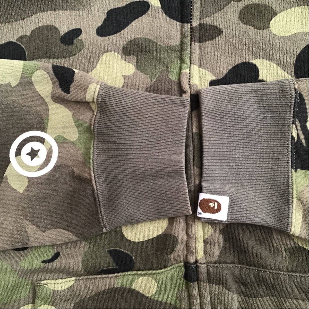 Bape BAPE Gradation camo shark full zip hoodie Size US L / EU 52-54 / 3 - 7 Thumbnail