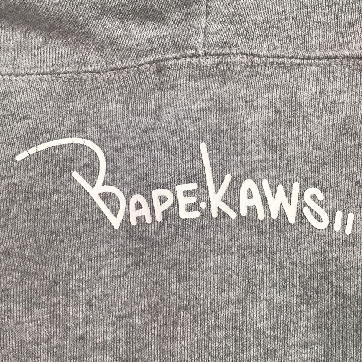 Bape × Kaws BAPE × kaws Target logo Full zip hoodie a bathing ape NIGO Size US L / EU 52-54 / 3 - 4 Thumbnail