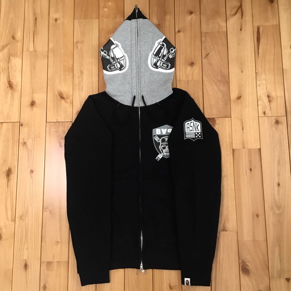 Bape BAPE Football full zip hoodie a bathing ape NIGO Size US S / EU 44-46 / 1 - 4 Thumbnail