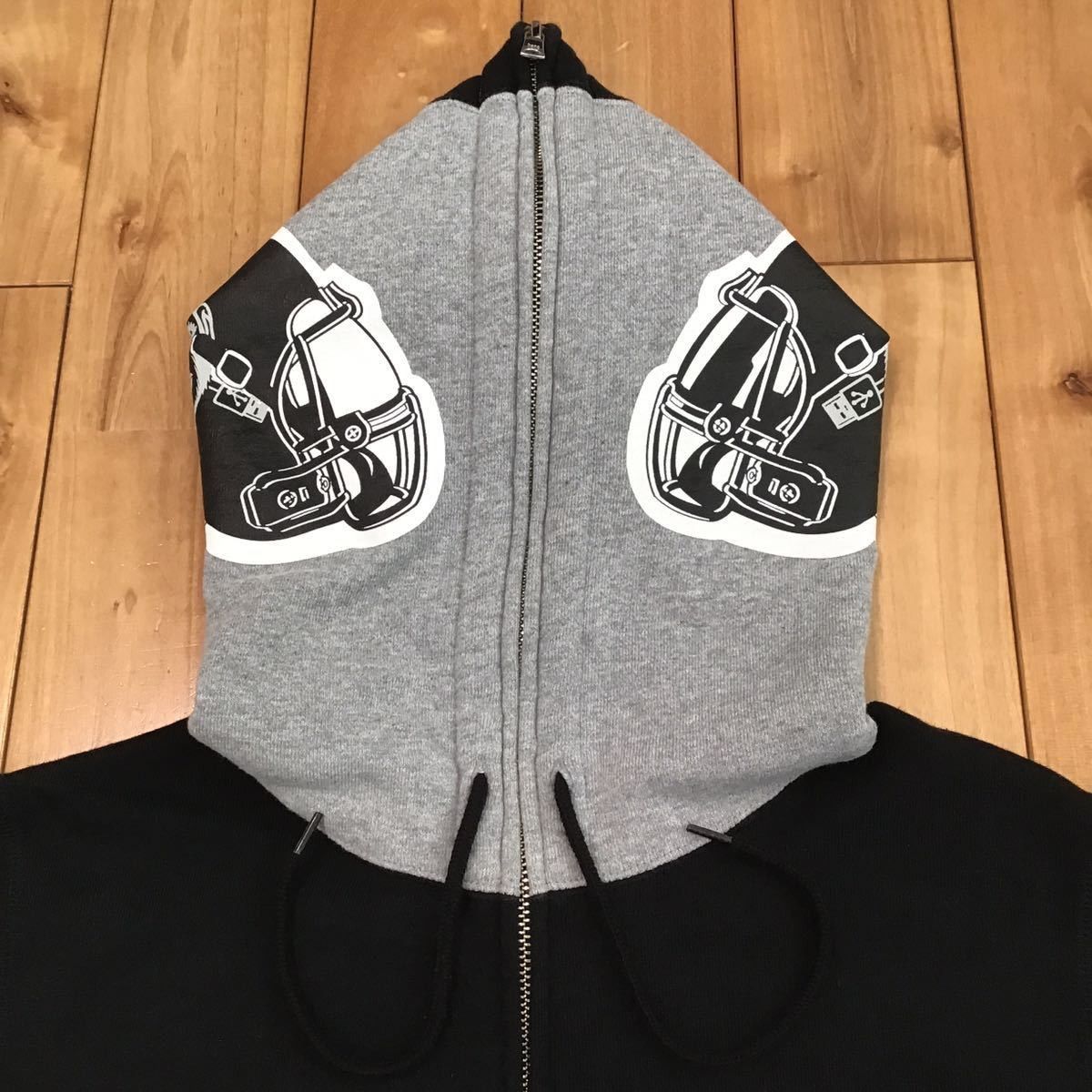 Bape BAPE Football full zip hoodie a bathing ape NIGO Size US S / EU 44-46 / 1 - 5 Thumbnail