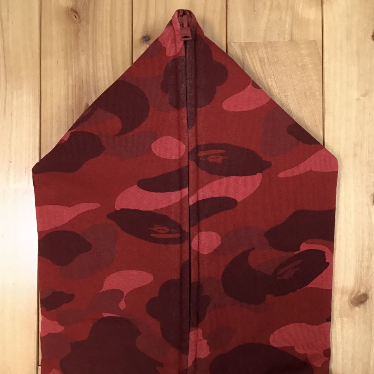 Bape BAPE Red Camo Full Zip Hoodie Rakuten Eagles Size US L / EU 52-54 / 3 - 3 Thumbnail