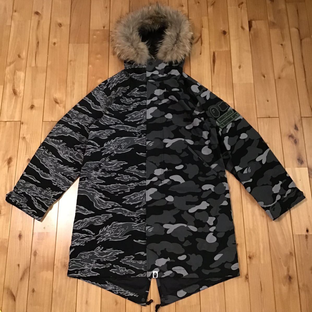 BAPE × undefeated M-51 HOODIE JACKET