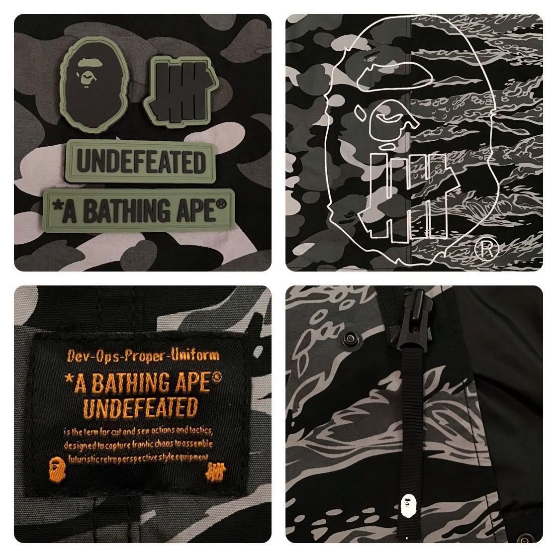 Bape × Undefeated BAPE × undefeated M-51 HOODIE JACKET Size US S / EU 44-46 / 1 - 7 Thumbnail