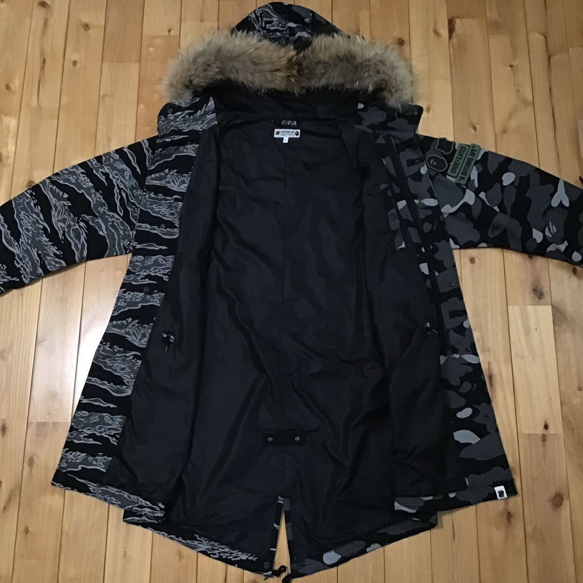 Bape × Undefeated BAPE × undefeated M-51 HOODIE JACKET Size US S / EU 44-46 / 1 - 3 Thumbnail