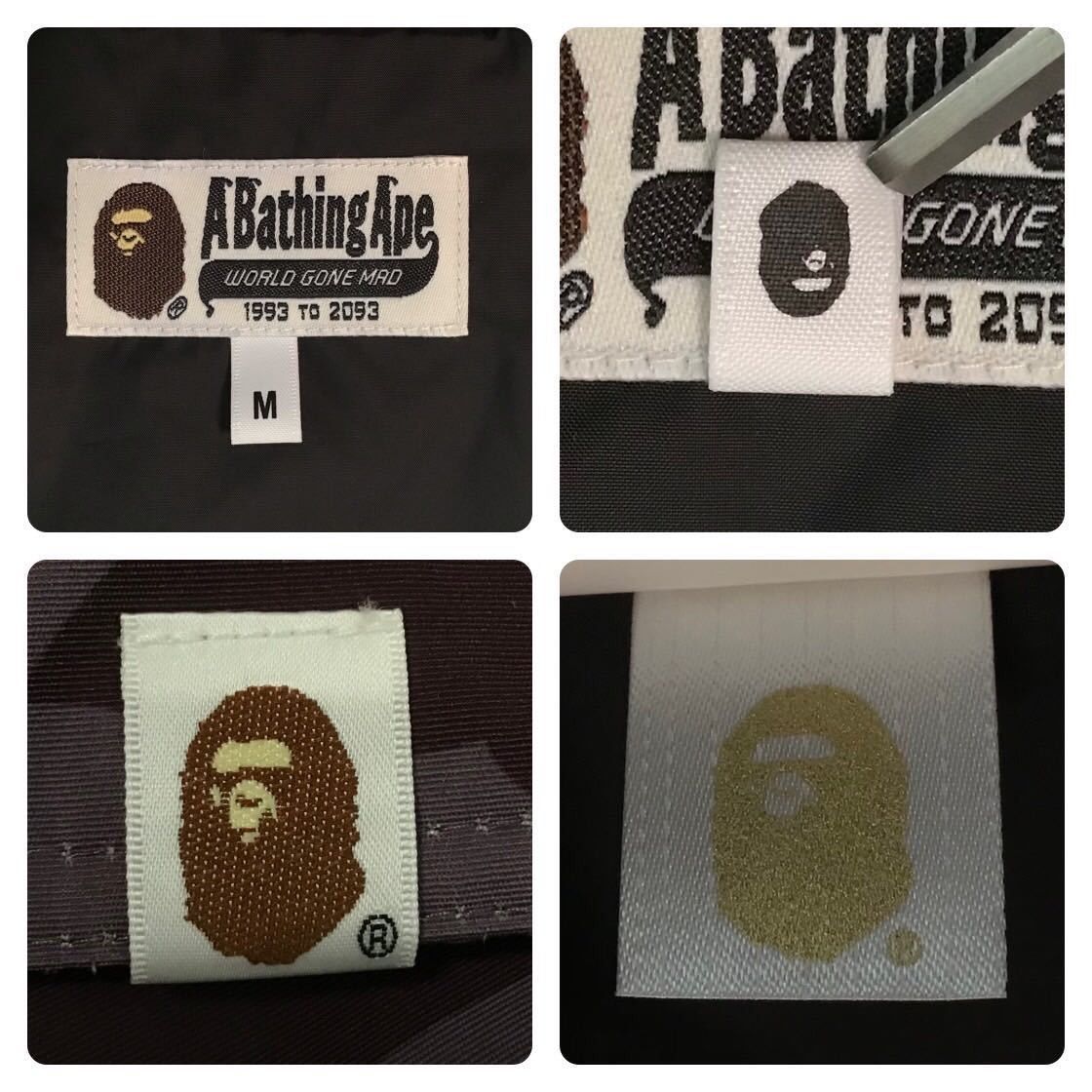 Bape BAPE color camo hoodie jacket BURGUNDY a bathing ape Size US M / EU 48-50 / 2 - 7 Thumbnail