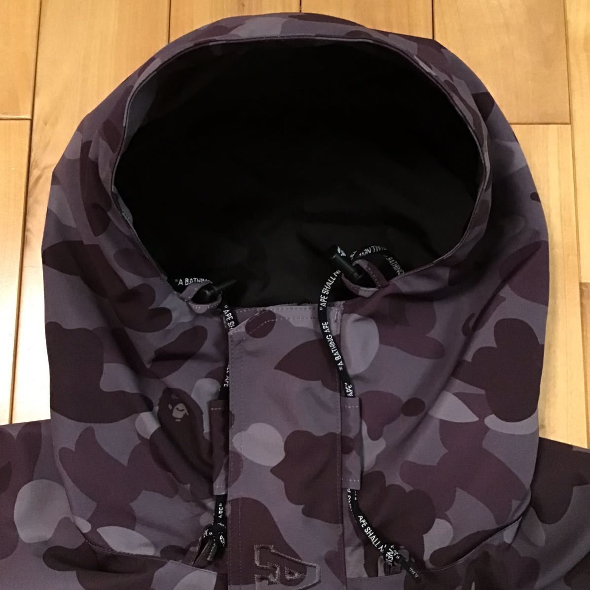Bape BAPE color camo hoodie jacket BURGUNDY a bathing ape Size US M / EU 48-50 / 2 - 3 Thumbnail