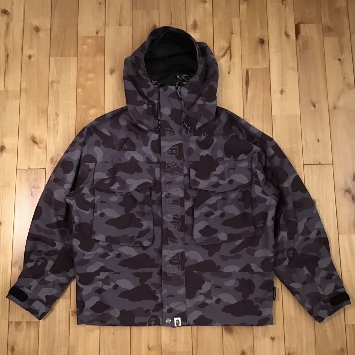 Bape BAPE color camo hoodie jacket BURGUNDY a bathing ape Size US M / EU 48-50 / 2 - 1 Thumbnail