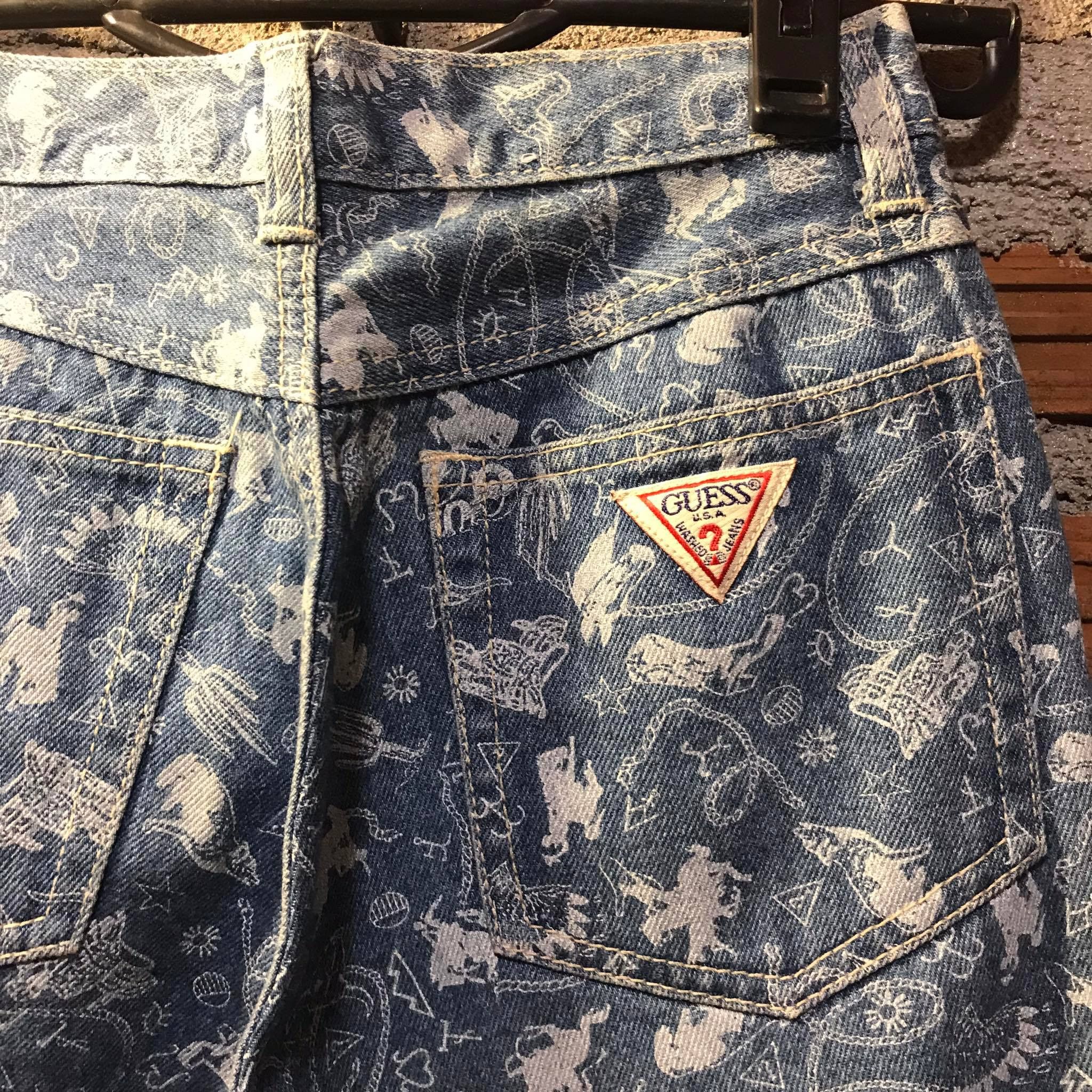 Guess Guess USA High Waisted Denim Pants 90s Size 27" / US 4 / IT 40 - 4 Thumbnail