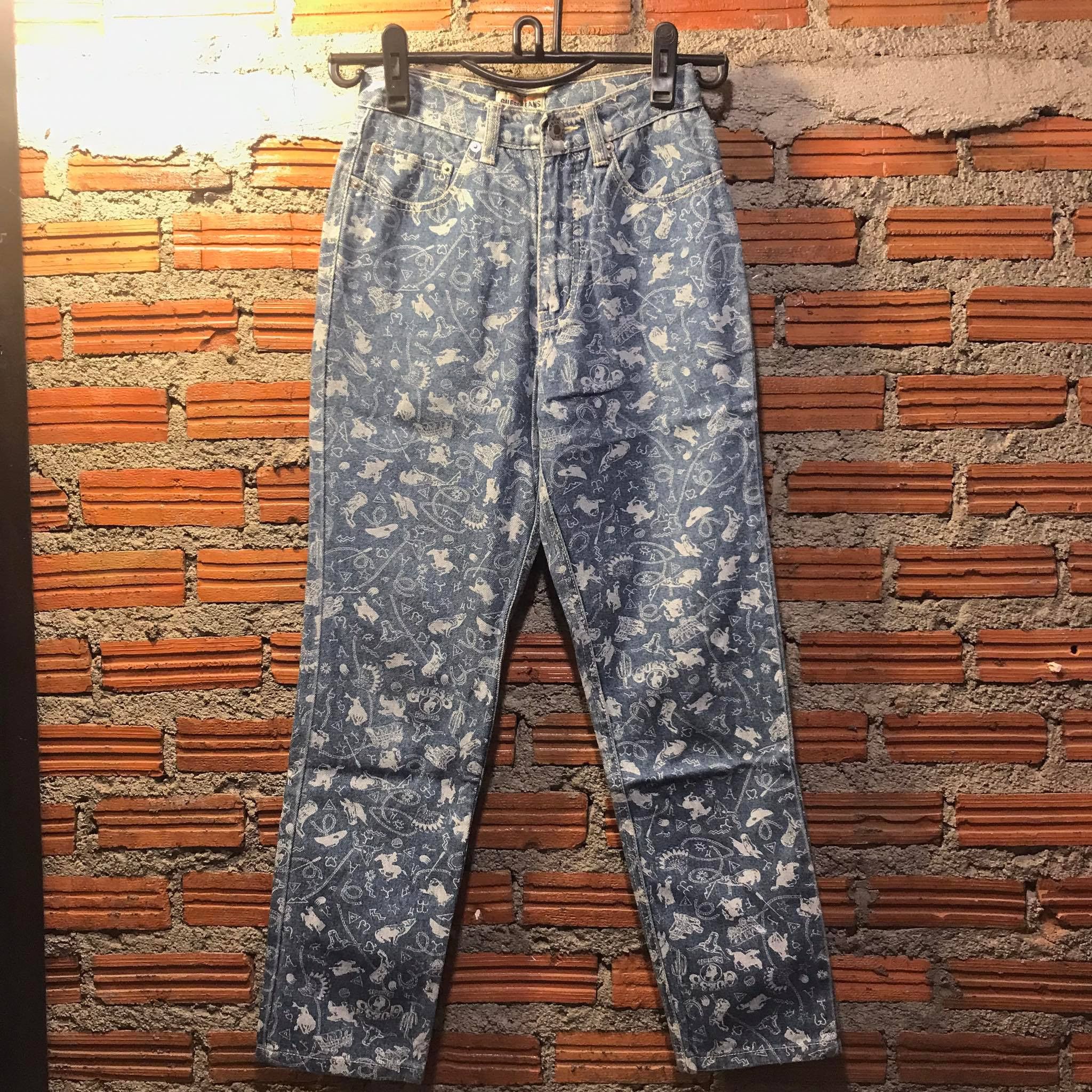 Guess Guess USA High Waisted Denim Pants 90s Size 27" / US 4 / IT 40 - 2 Thumbnail