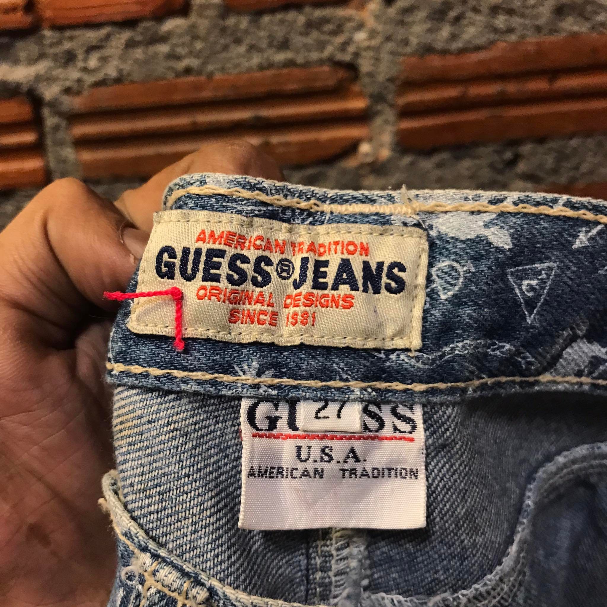 Guess Guess USA High Waisted Denim Pants 90s Size 27" / US 4 / IT 40 - 7 Thumbnail