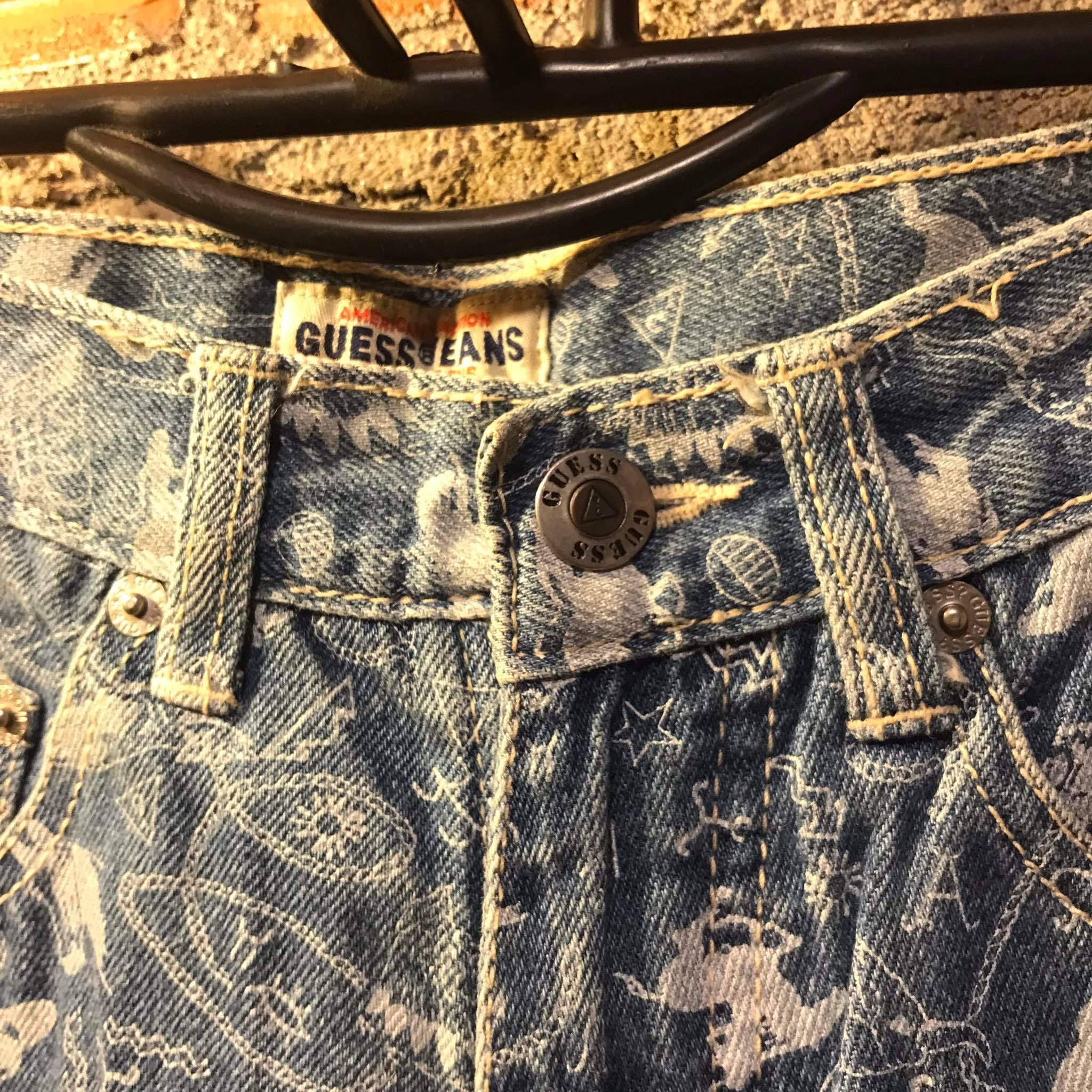 Guess Guess USA High Waisted Denim Pants 90s Size 27" / US 4 / IT 40 - 5 Thumbnail