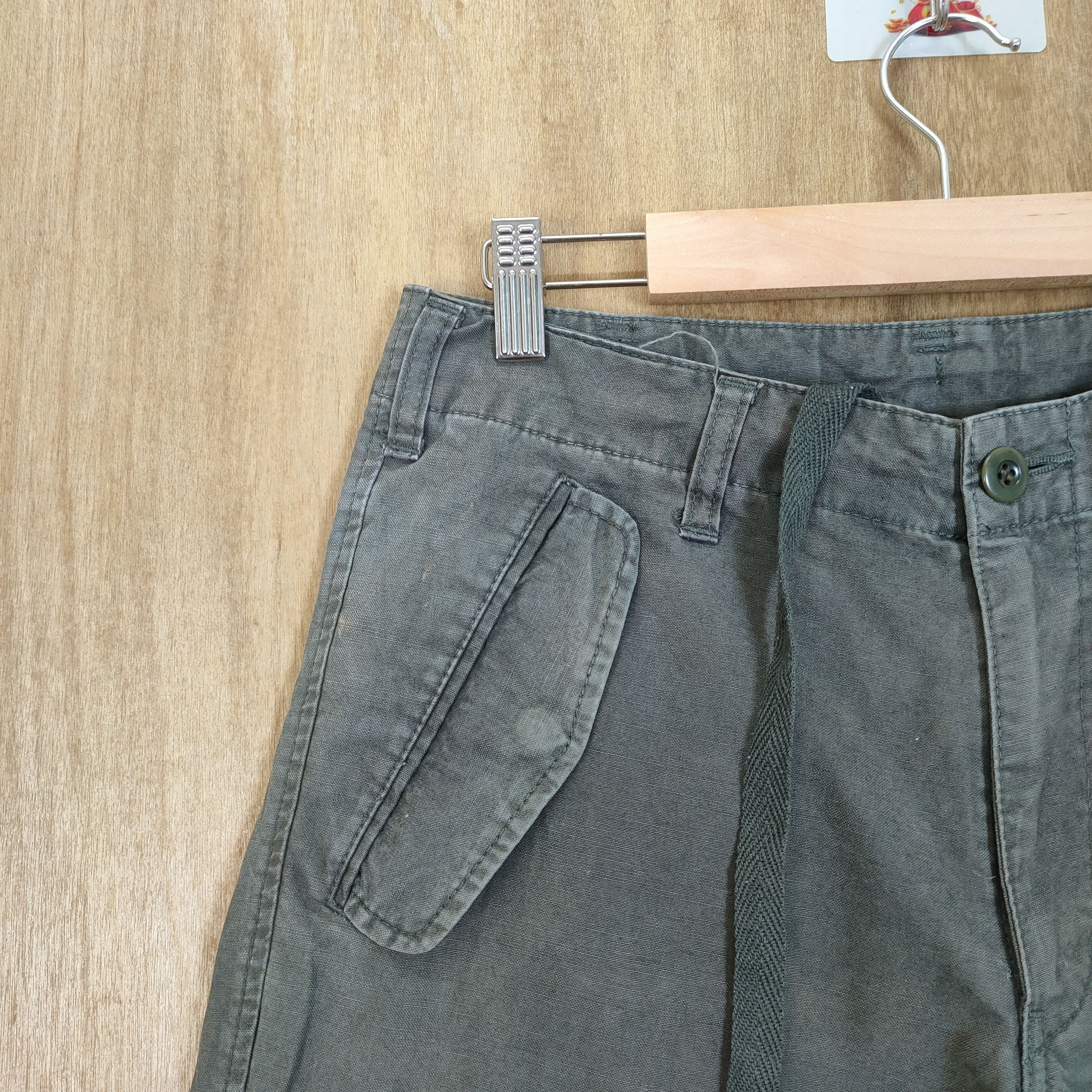 Japanese Brand VINTAGE JAPANESE FADED CARGO PANTS Size US 29 - 8 Thumbnail
