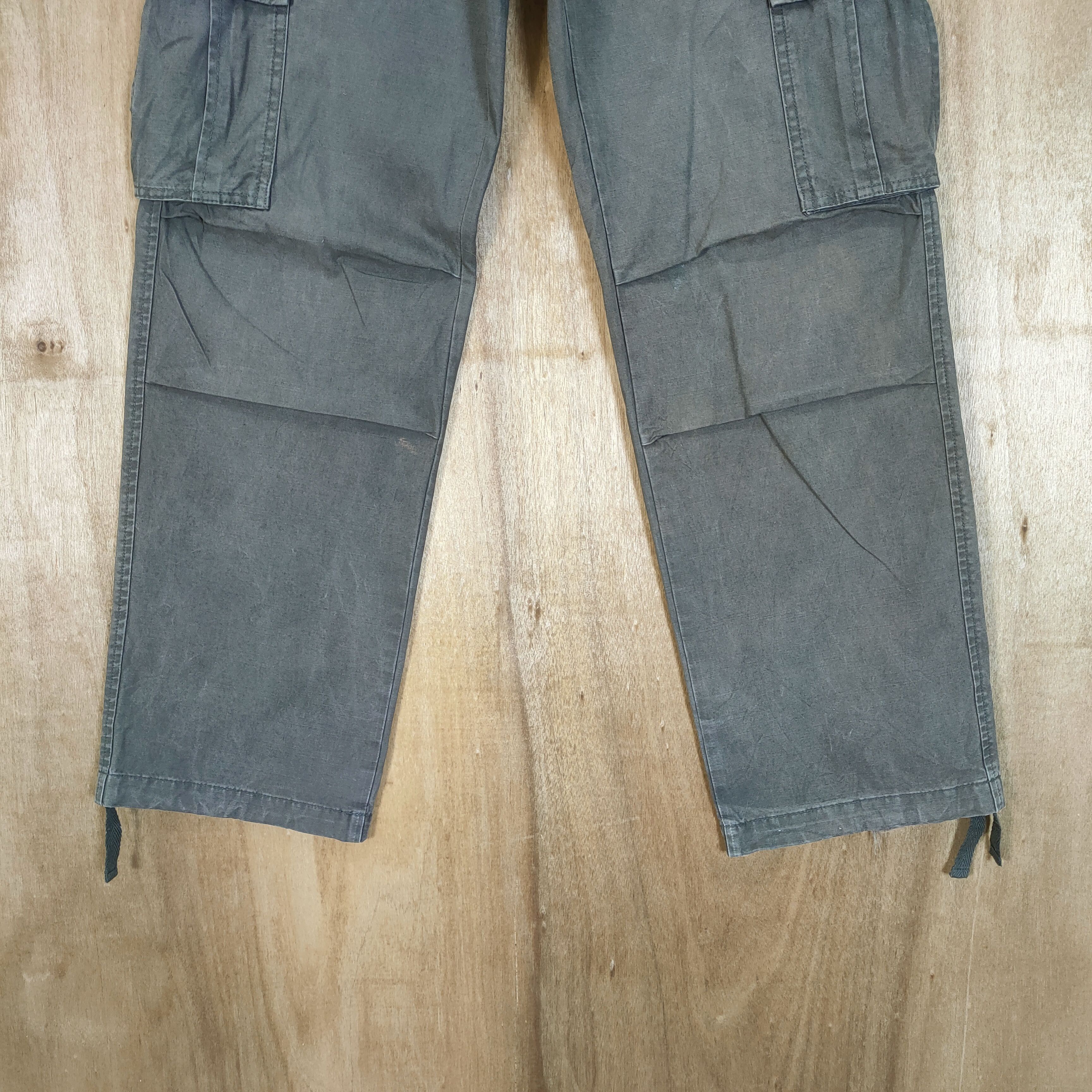 Japanese Brand VINTAGE JAPANESE FADED CARGO PANTS Size US 29 - 3 Thumbnail
