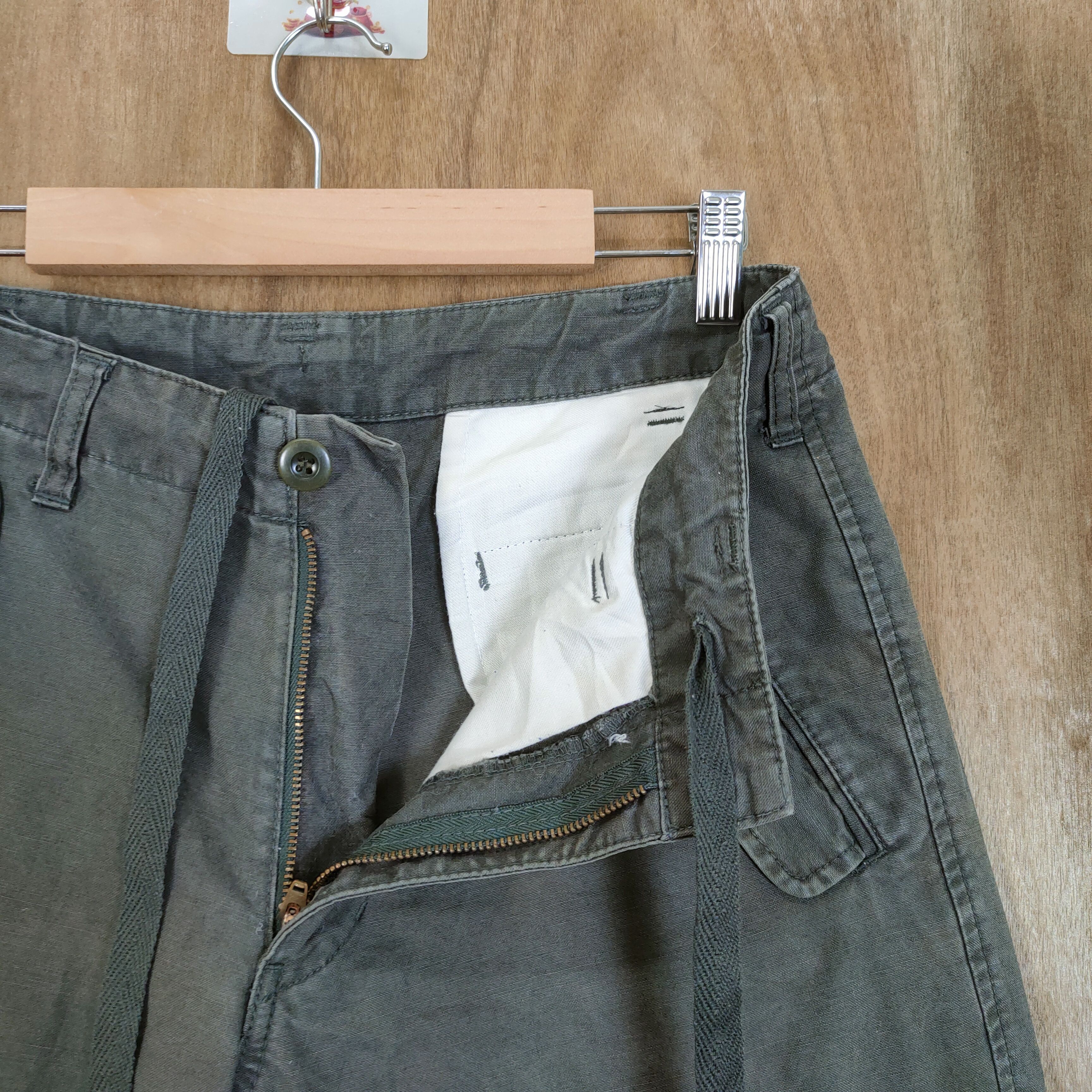 Japanese Brand VINTAGE JAPANESE FADED CARGO PANTS Size US 29 - 4 Thumbnail