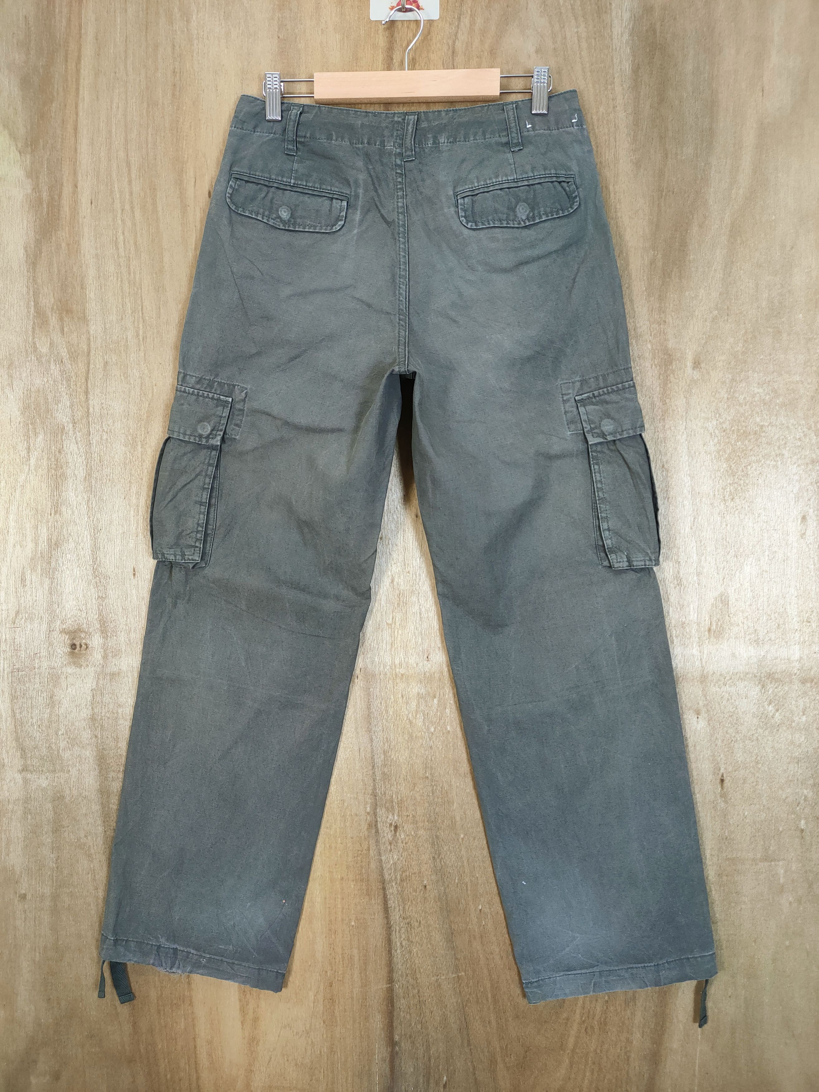 Japanese Brand VINTAGE JAPANESE FADED CARGO PANTS Size US 29 - 5 Thumbnail