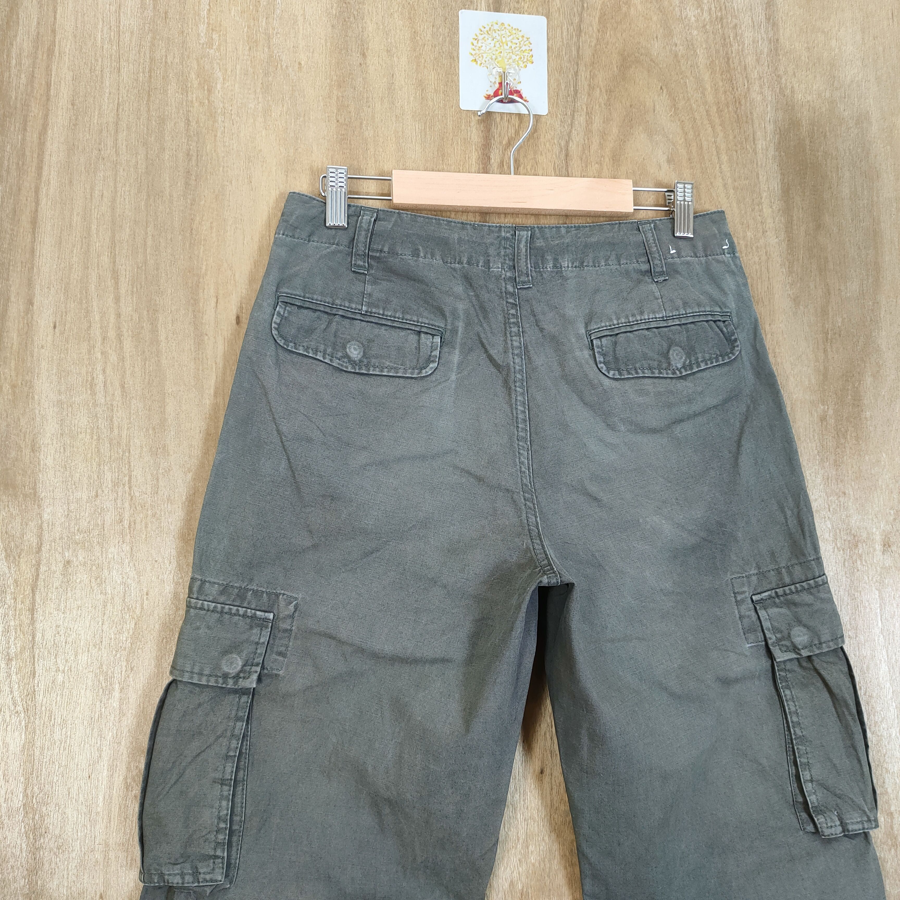 Japanese Brand VINTAGE JAPANESE FADED CARGO PANTS Size US 29 - 6 Thumbnail