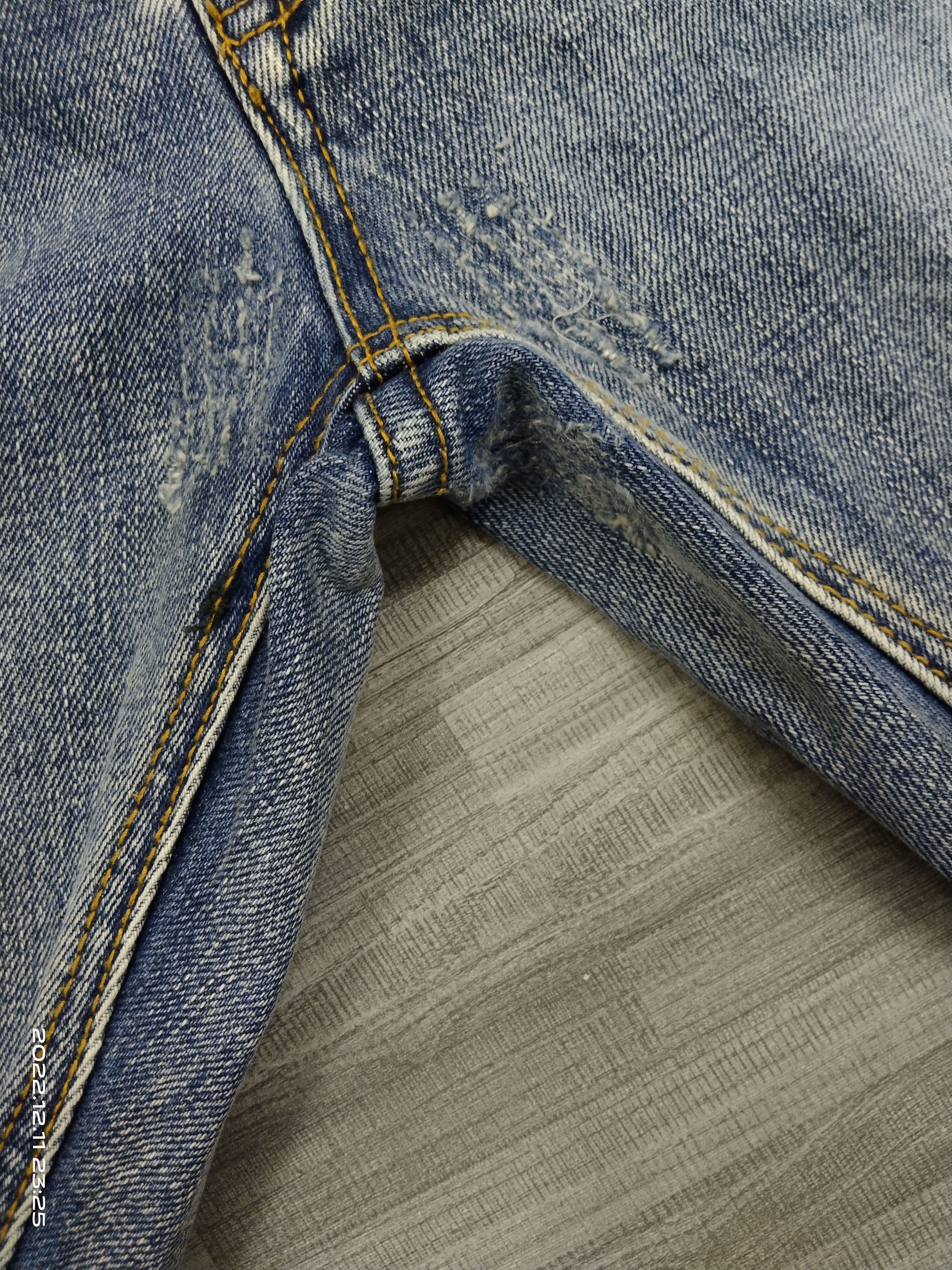 MNML DiSTRESSED RIPED MNML INSPIRED FOG DENIM PANTS Size US 32 / EU 48 - 7 Thumbnail