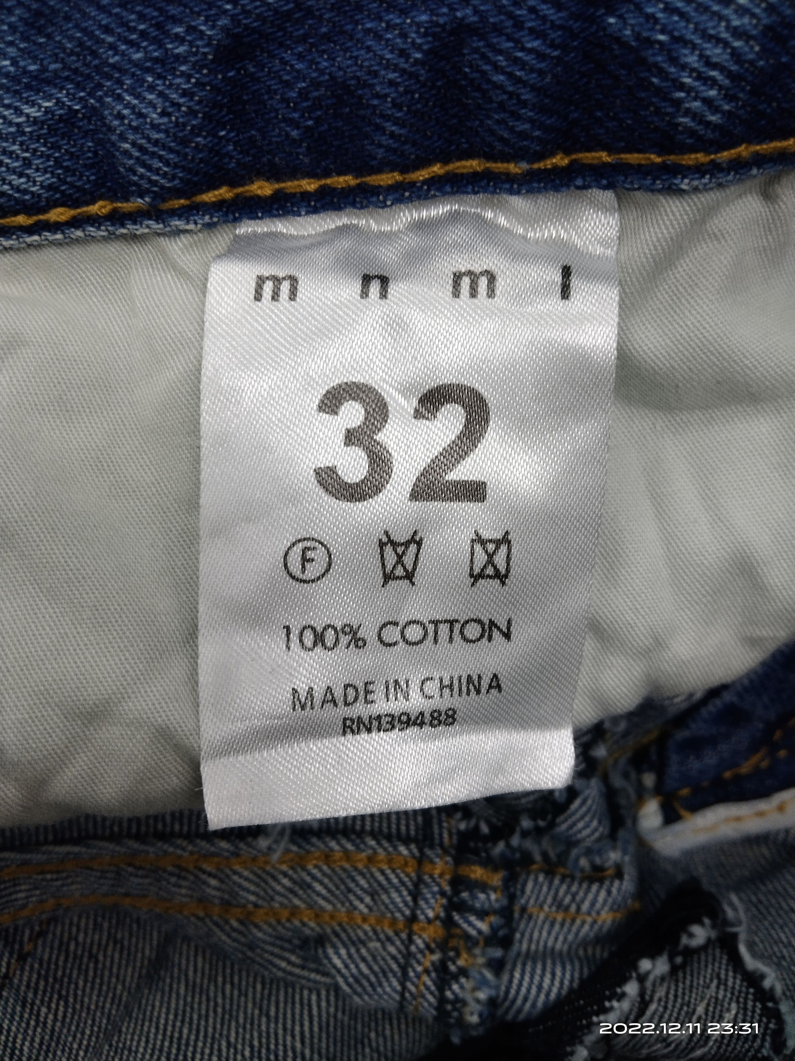 MNML DiSTRESSED RIPED MNML INSPIRED FOG DENIM PANTS Size US 32 / EU 48 - 10 Thumbnail